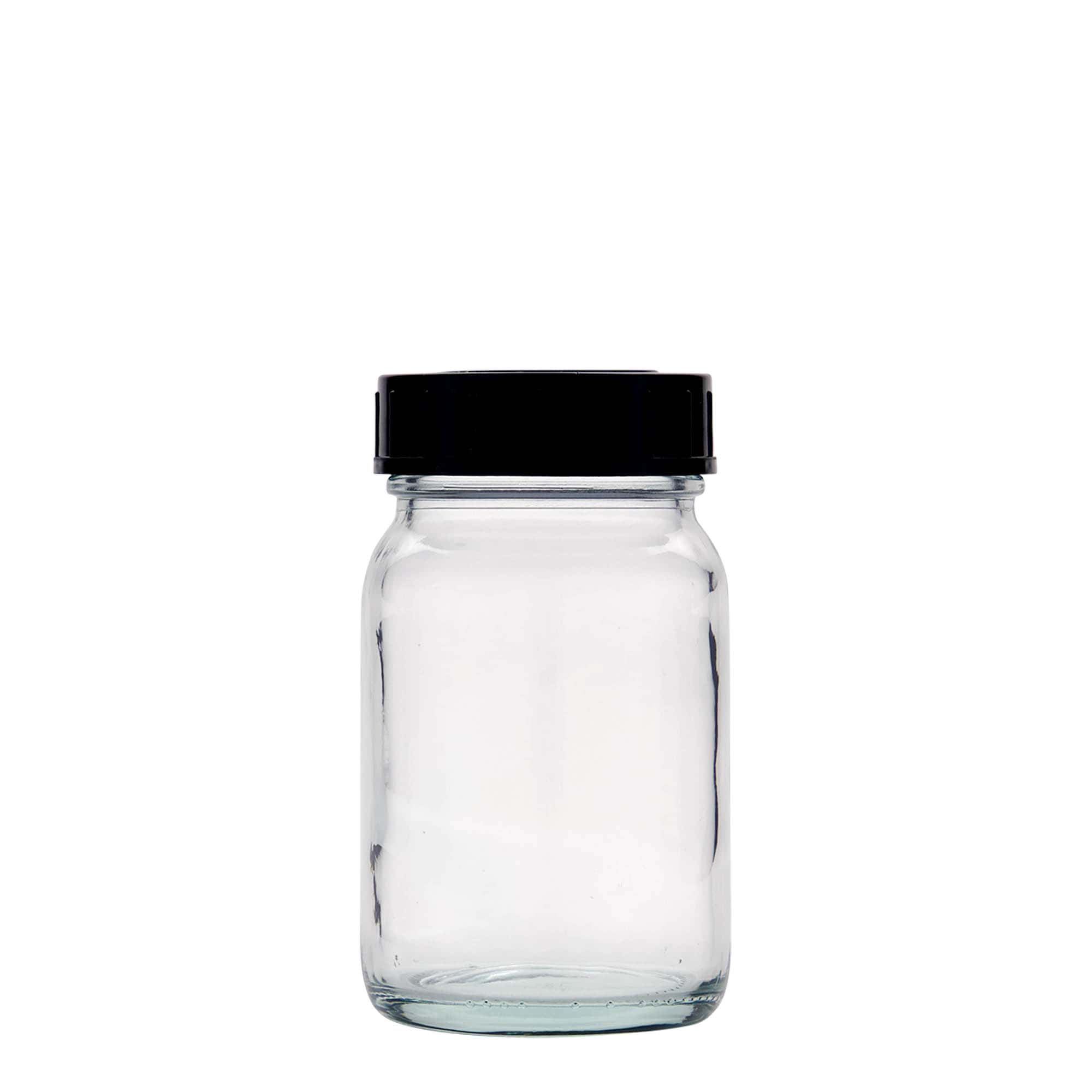 200 ml borcan cu gât larg, deschidere: DIN 55