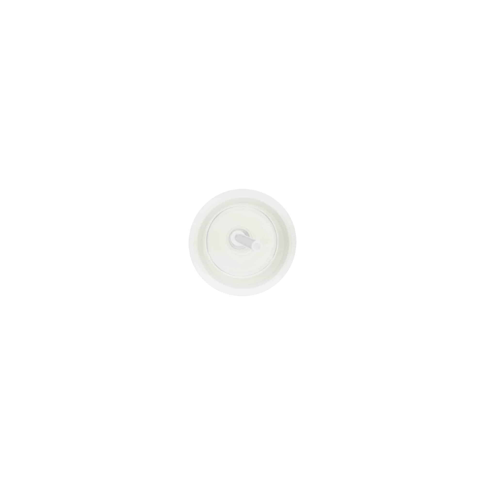 Dispenser 100 ml „Foamer”, plastic PP, alb, pentru gură: capac cu filet