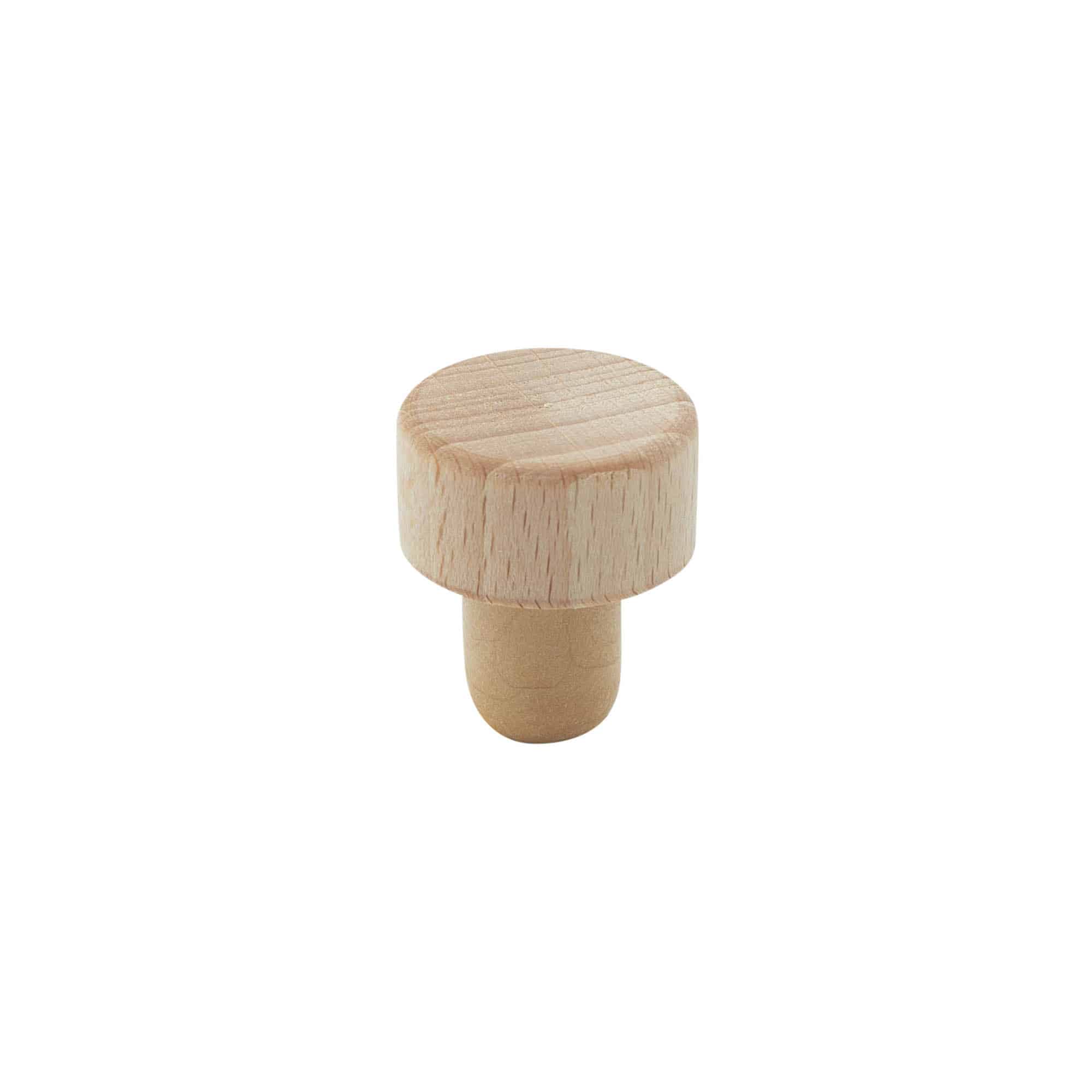 Dop cu mâner 16 mm, lemn/plastic, pentru gura: dop de plută