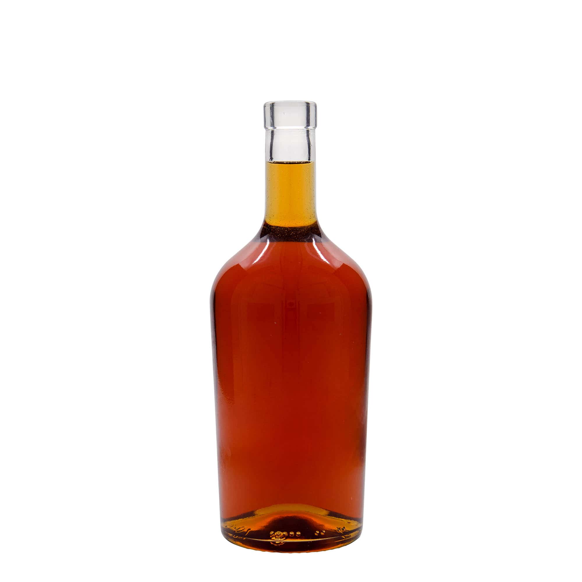 Sticlă de sticlă 700 ml „Margarethe”, gura: dop de plută