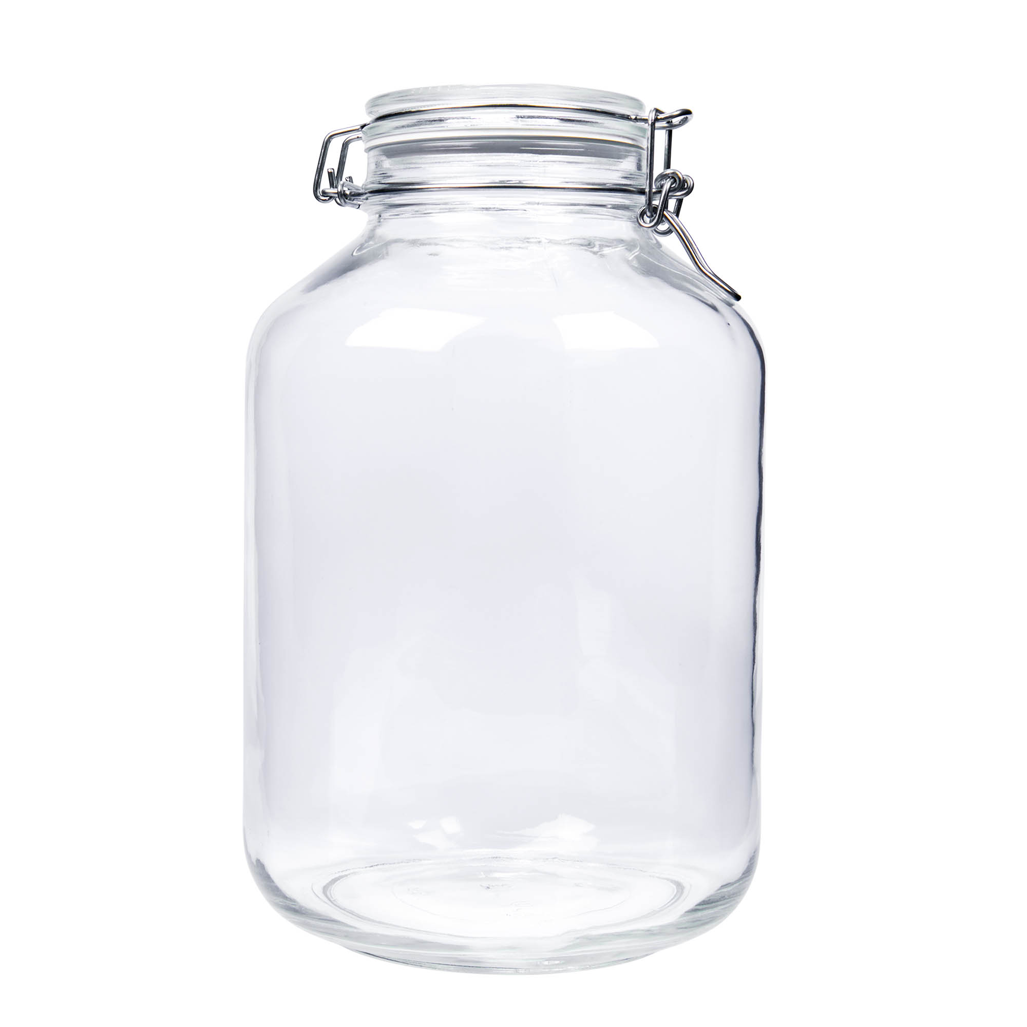 5.000 ml borcan cu clemă metalică 'Fido', gura: închidere cu clemă metalică