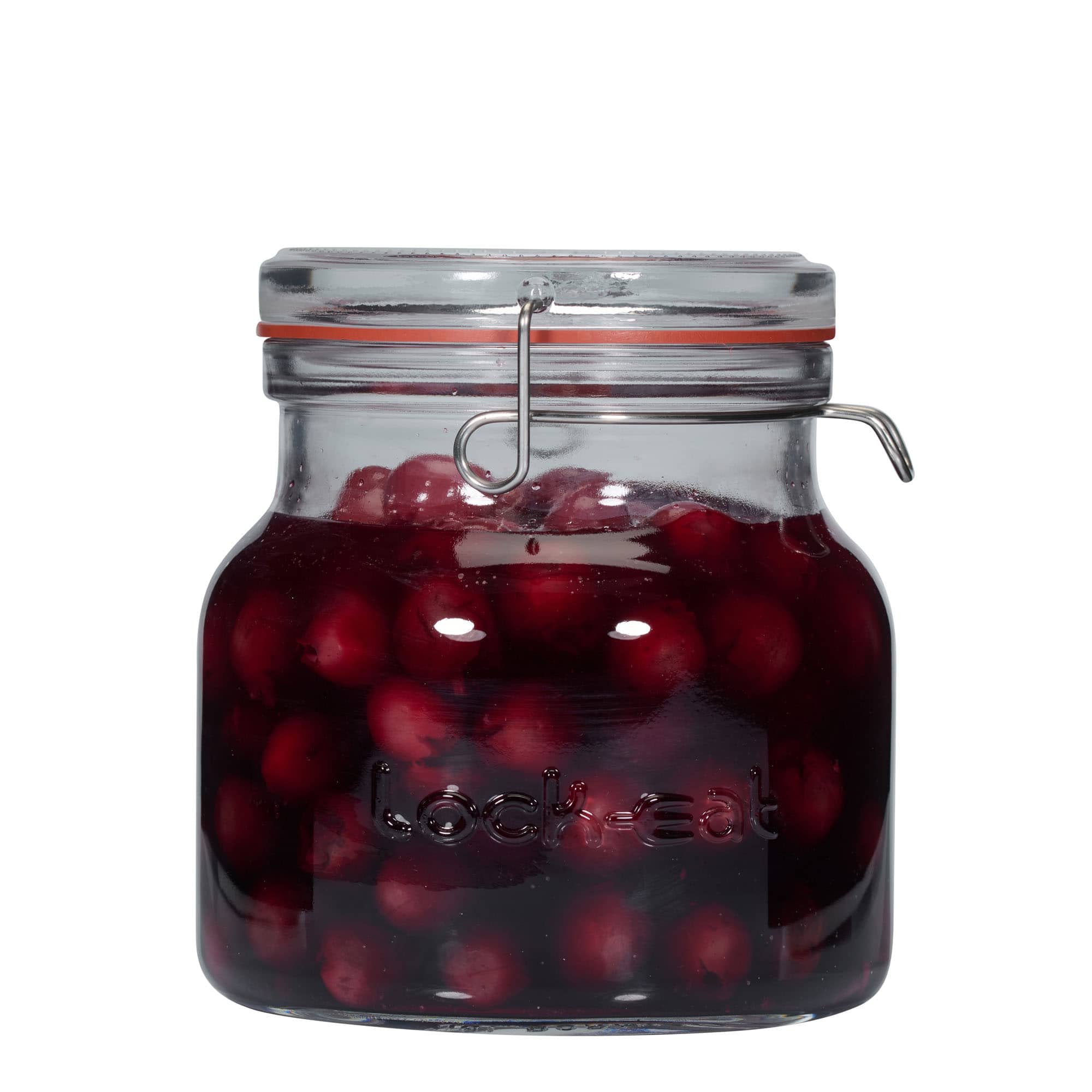 1.500 ml borcan cu clemă metalică „Lock-Eat”, gură: închidere cu clemă metalică