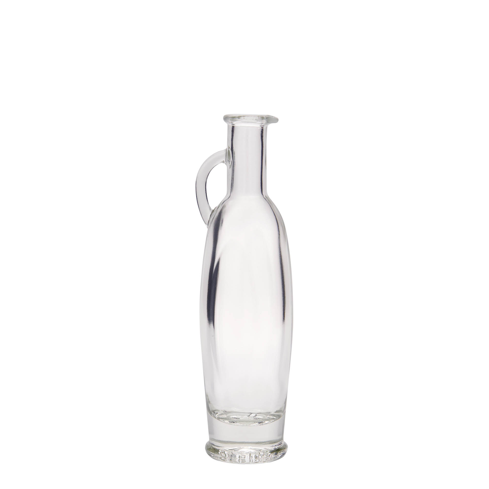 Sticlă de sticlă 100 ml „Eleganta”, ovală, gura: dop de plută