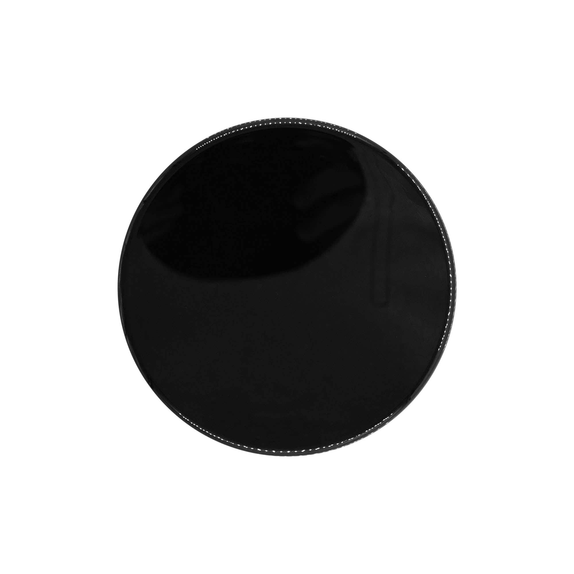 Capac cu filet, plastic PP, negru, pentru gura: 100/400