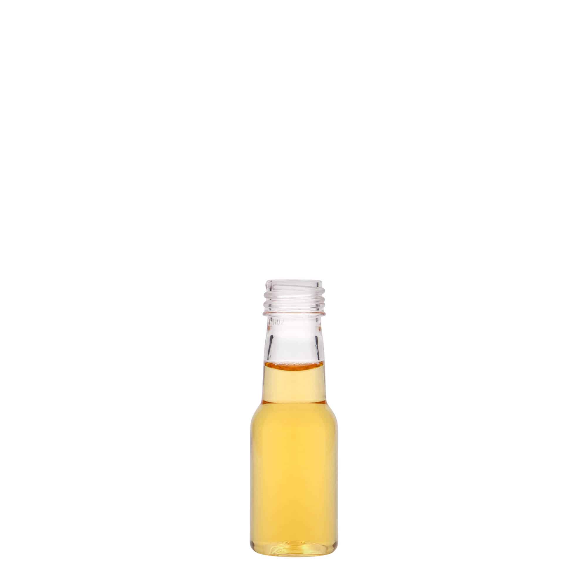 Sticlă PET de 20 ml „Theo”, plastic, gât: PP 18