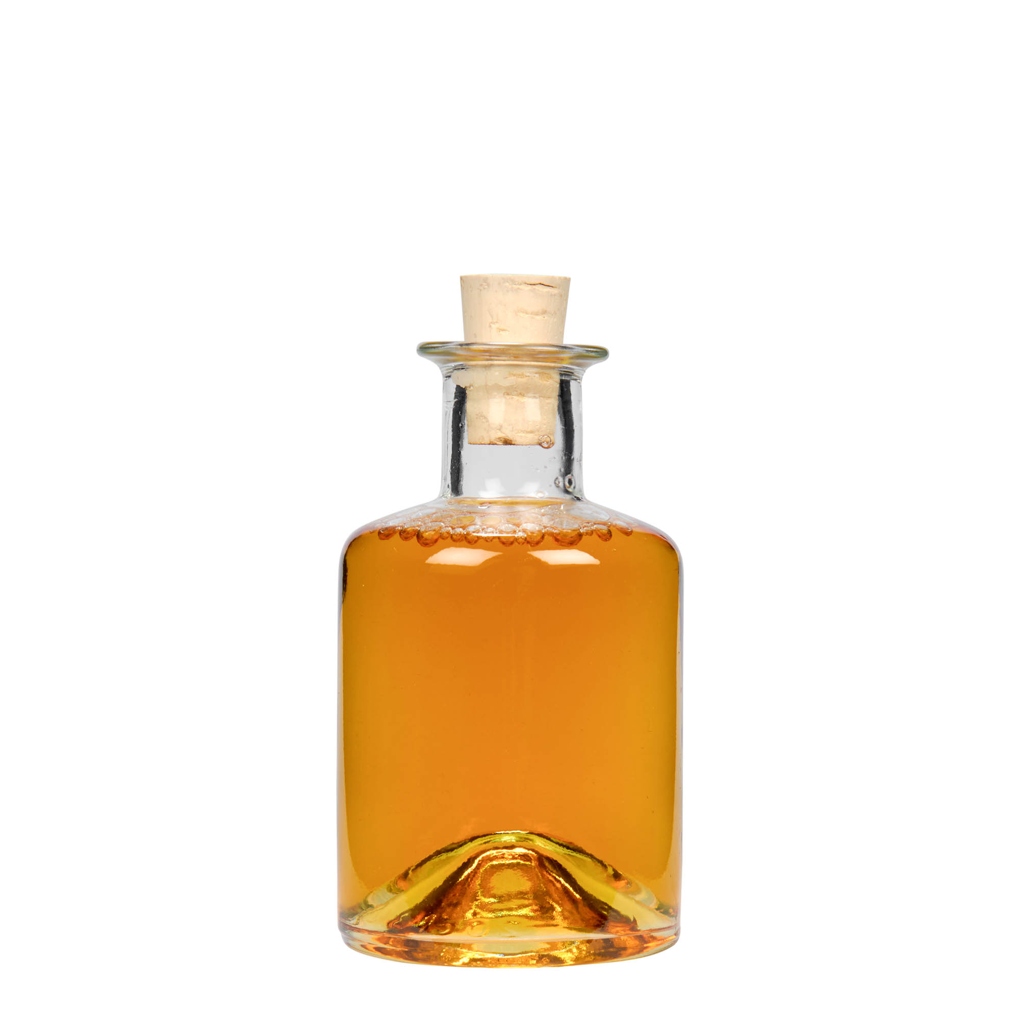 Sticlă de 200 ml pentru farmacie, gura: dop de plută Sticlă de 200 ml pentru farmacie, gura: dop de plută