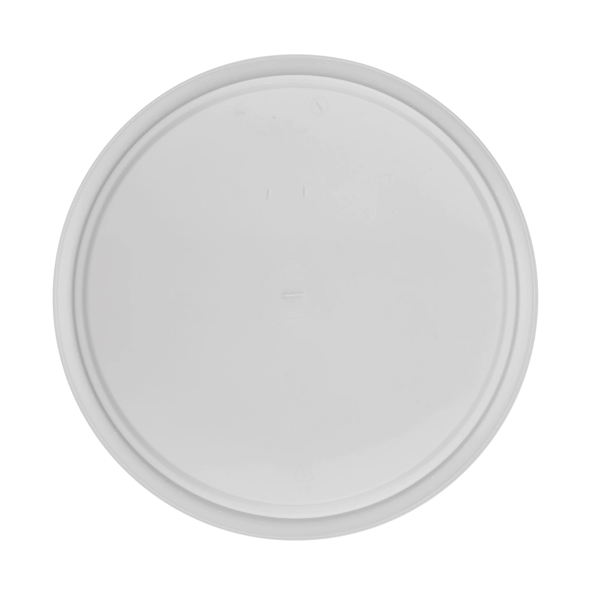 Capac pentru găleată de 30 l, plastic PP, alb