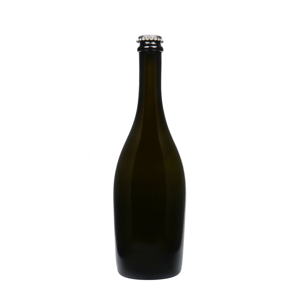750 ml sticlă de șampanie 'Carmen', sticlă, verde antic, gura: capac tip crown cork 750 ml sticlă de șampanie 'Carmen', sticlă, verde antic, gura: capac tip crown cork