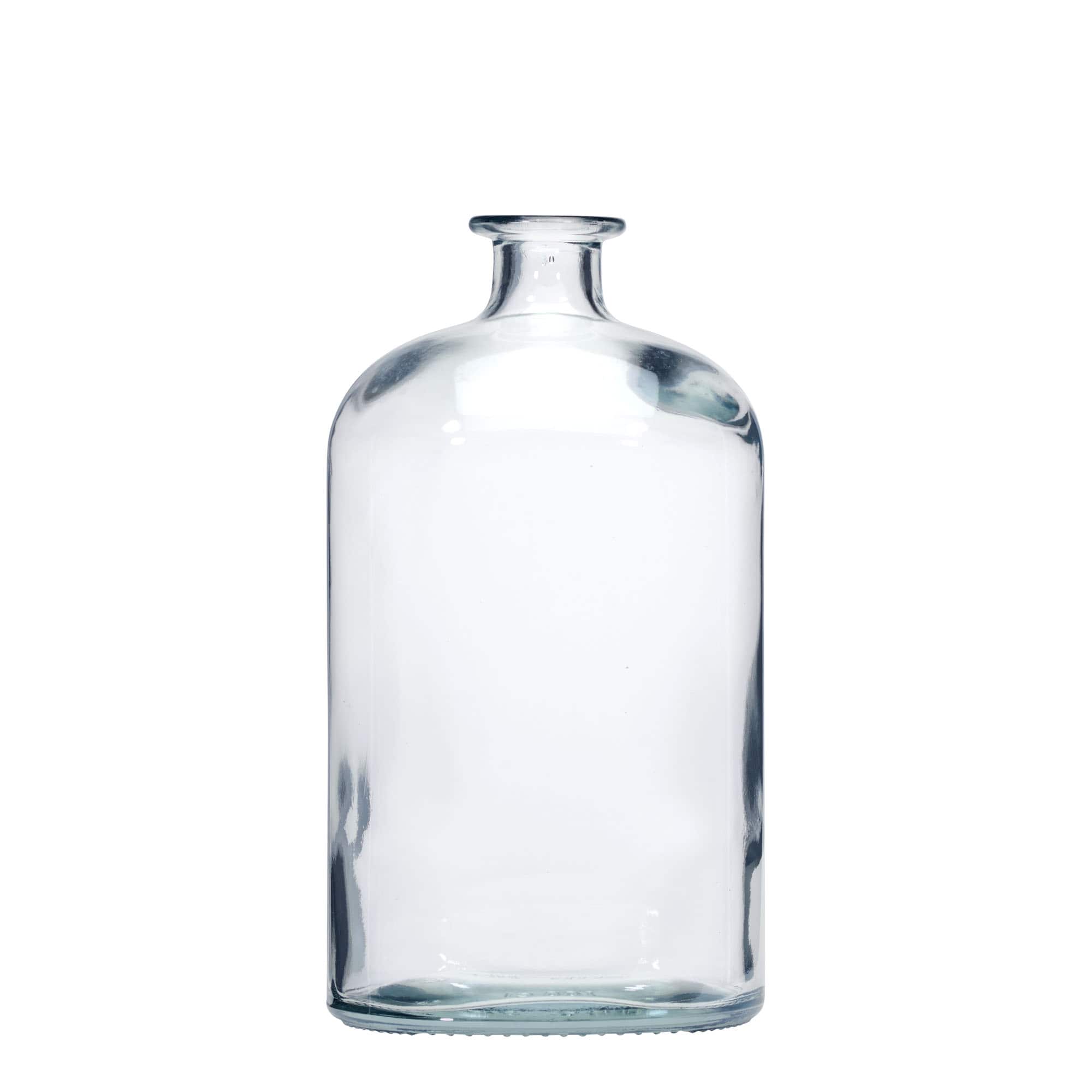 Sticlă de sticlă de 1.000 ml „Dundee”, ovală, gura: dop de plută Sticlă de sticlă de 1.000 ml „Dundee”, ovală, gura: dop de plută
