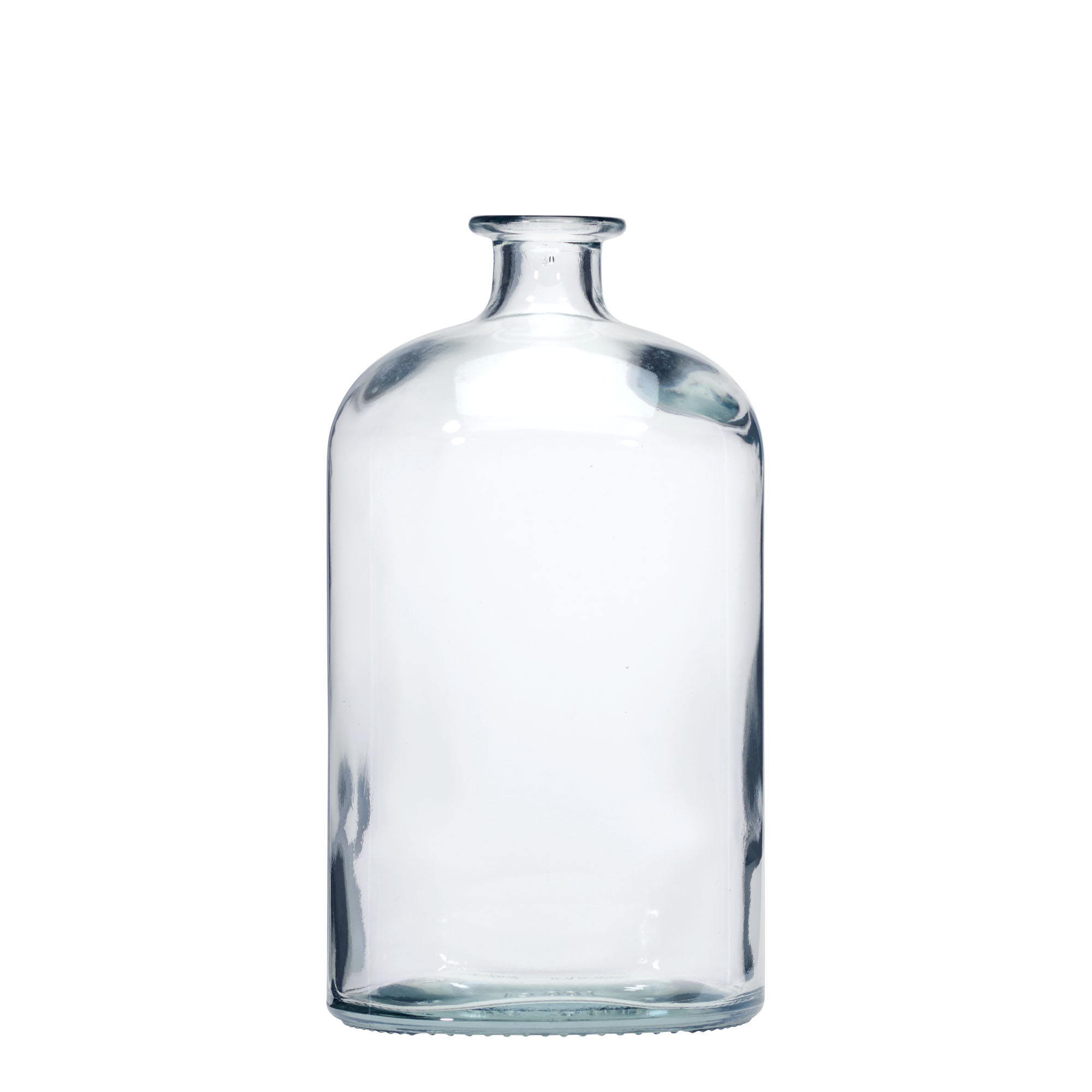 Sticlă de sticlă de 1.000 ml „Dundee”, ovală, gura: dop de plută
