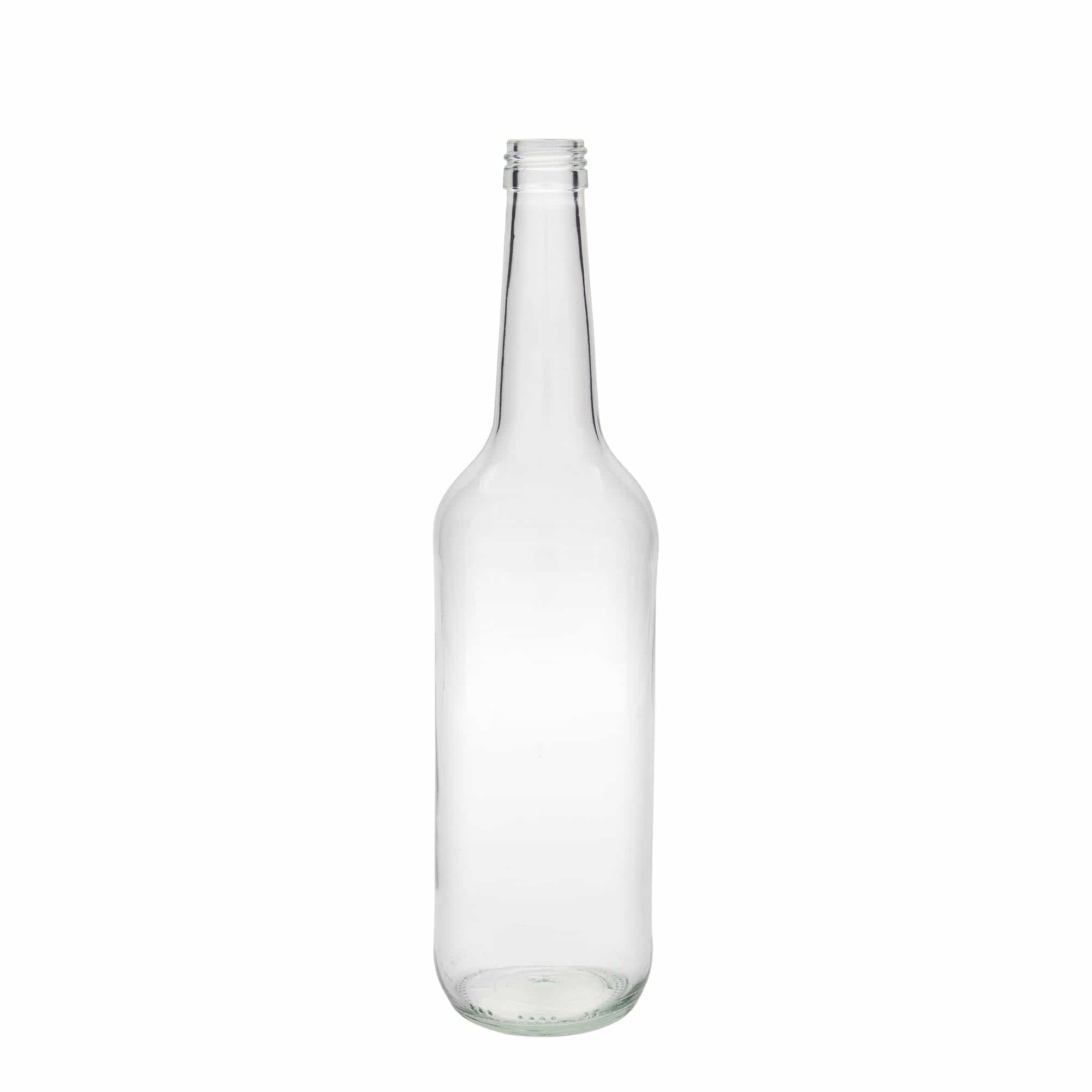 Sticlă de sticlă de 700 ml cu gât drept, deschidere: PP 28
