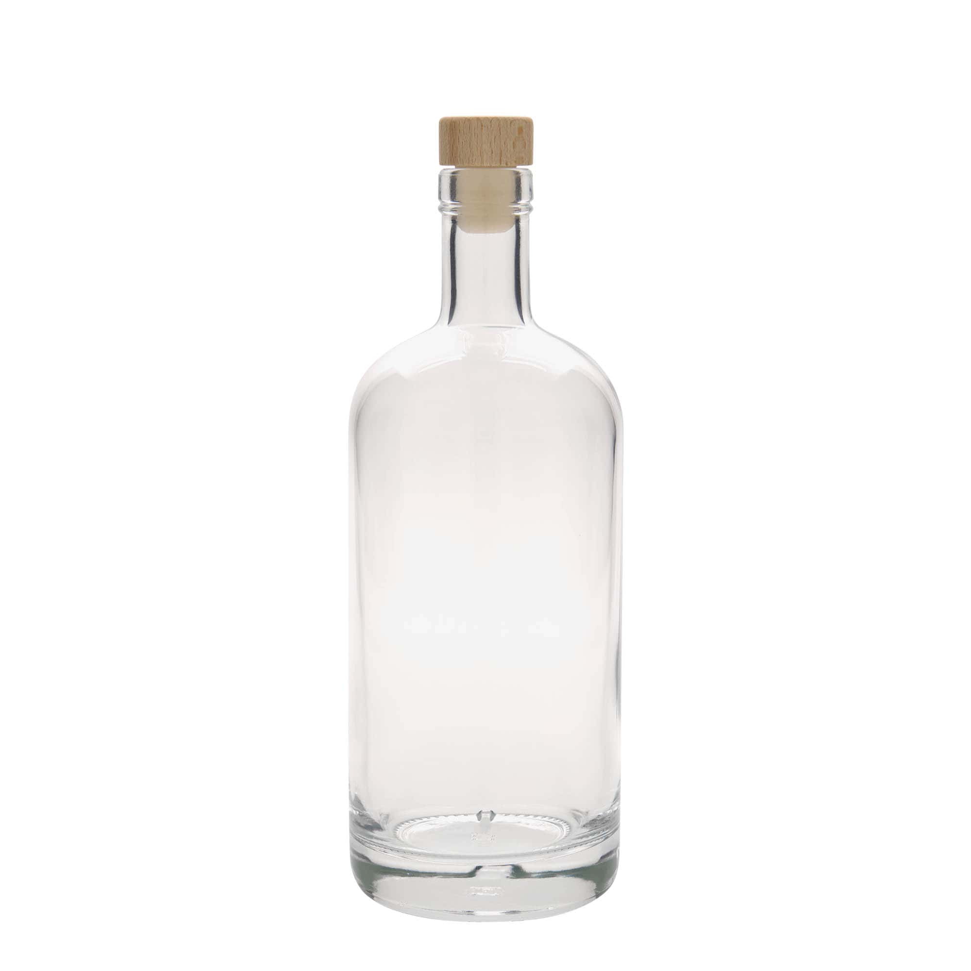 Sticlă de sticlă de 700 ml „Linea Uno”, gura: dop de plută