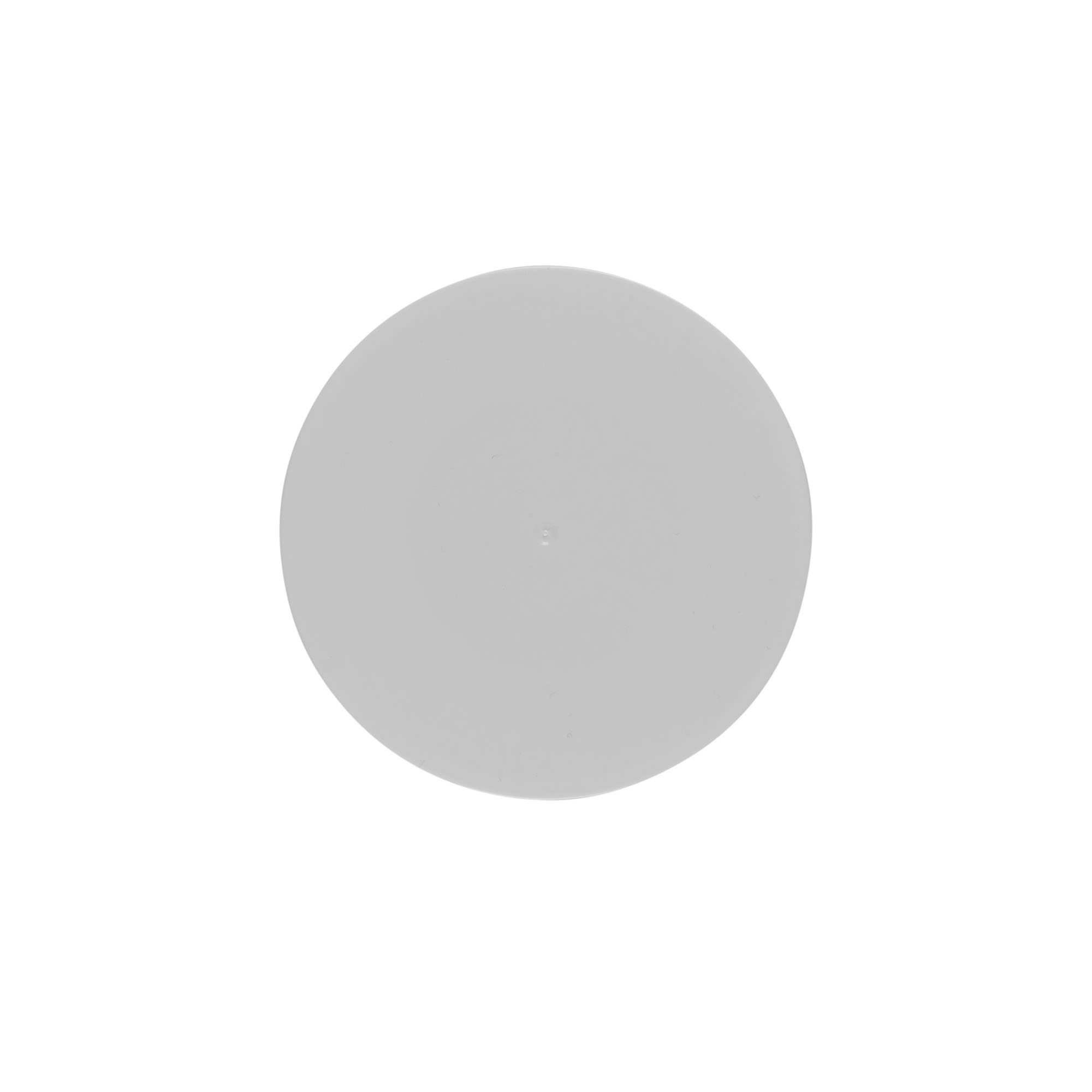 Disc de acoperire pentru 200 ml „Bianca”, plastic PP, alb Disc de acoperire pentru 200 ml „Bianca”, plastic PP, alb