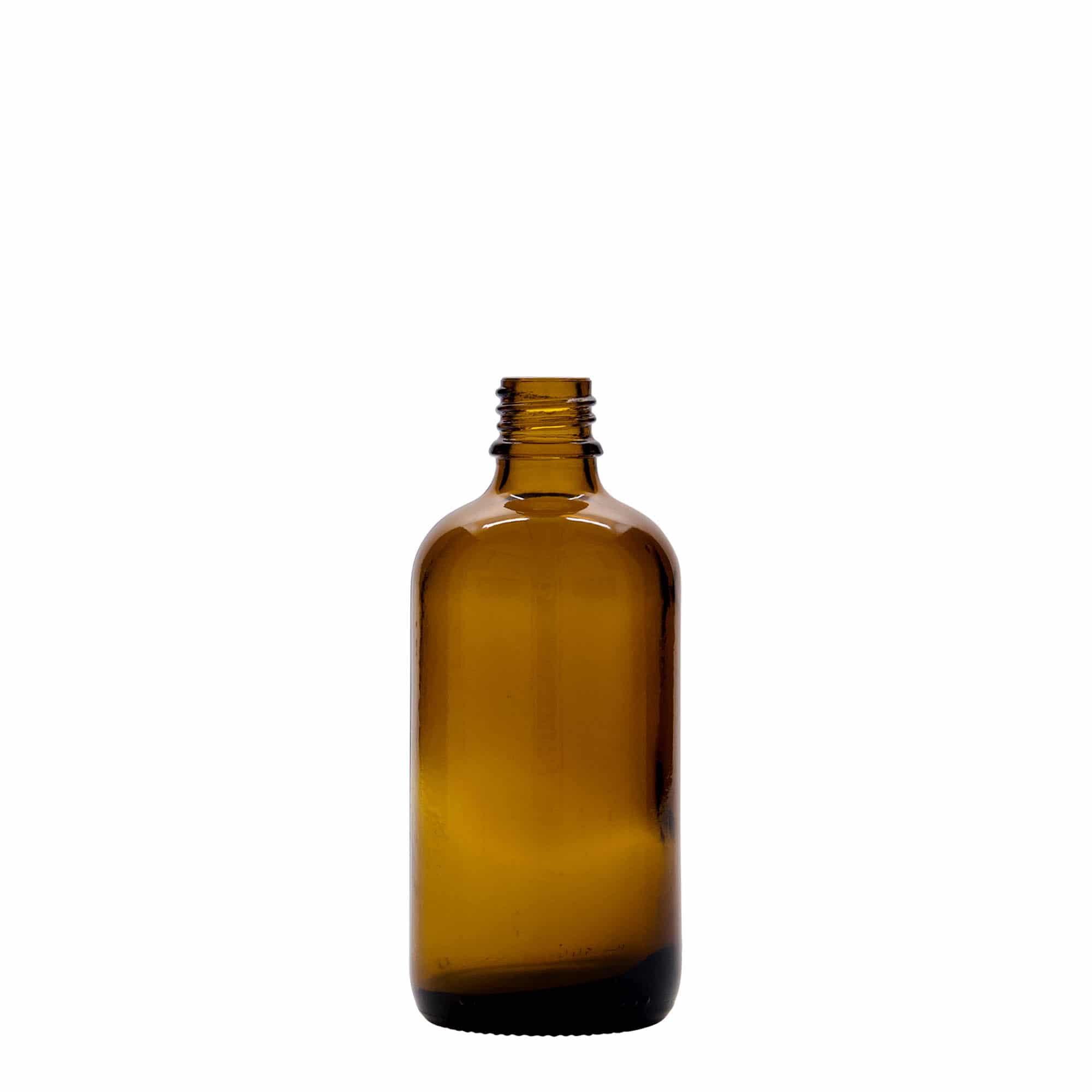 100 ml flacon spray medicament, sticlă, maro, gura: DIN 18 100 ml flacon spray medicament, sticlă, maro, gura: DIN 18