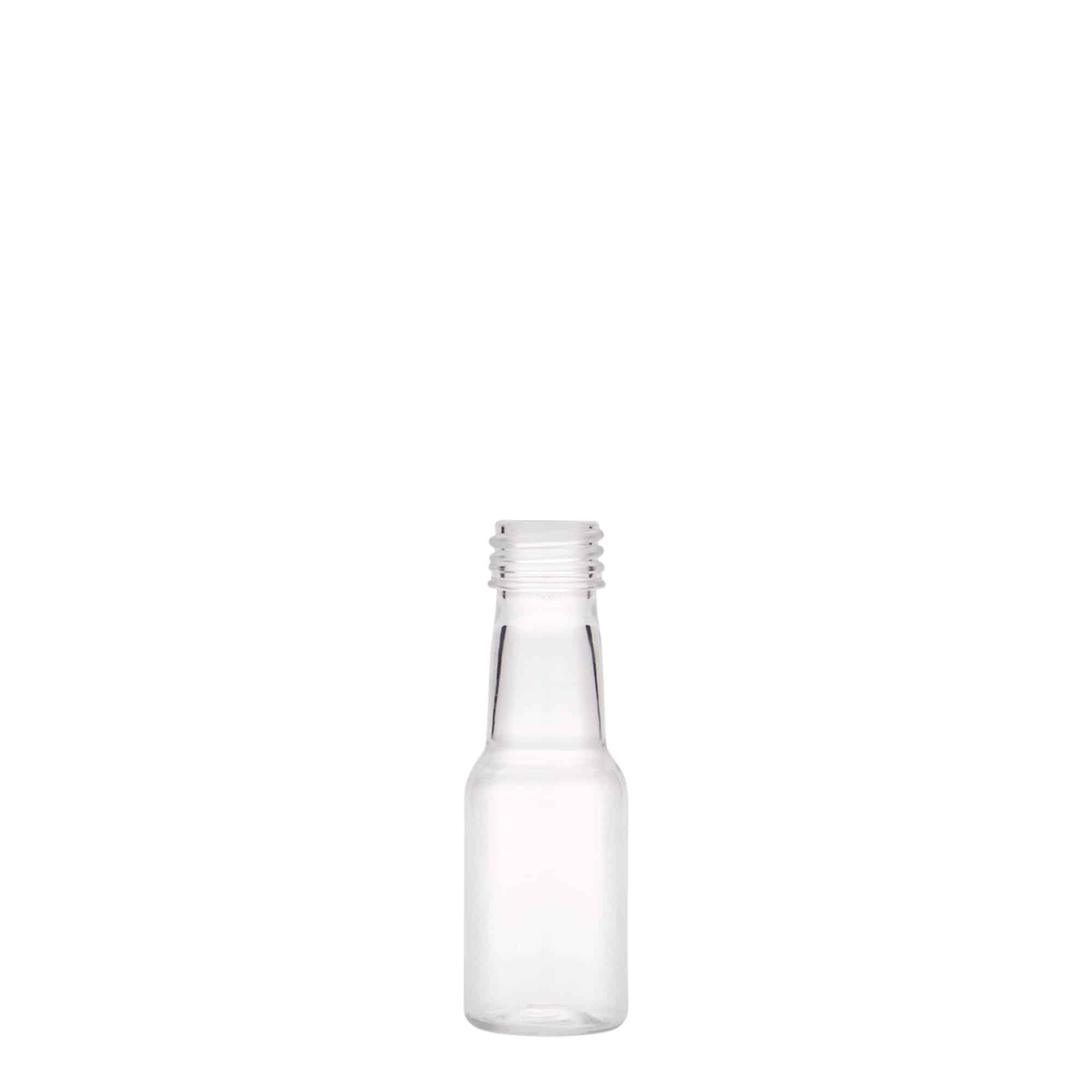 Sticlă PET de 20 ml „Theo”, plastic, gât: PP 18