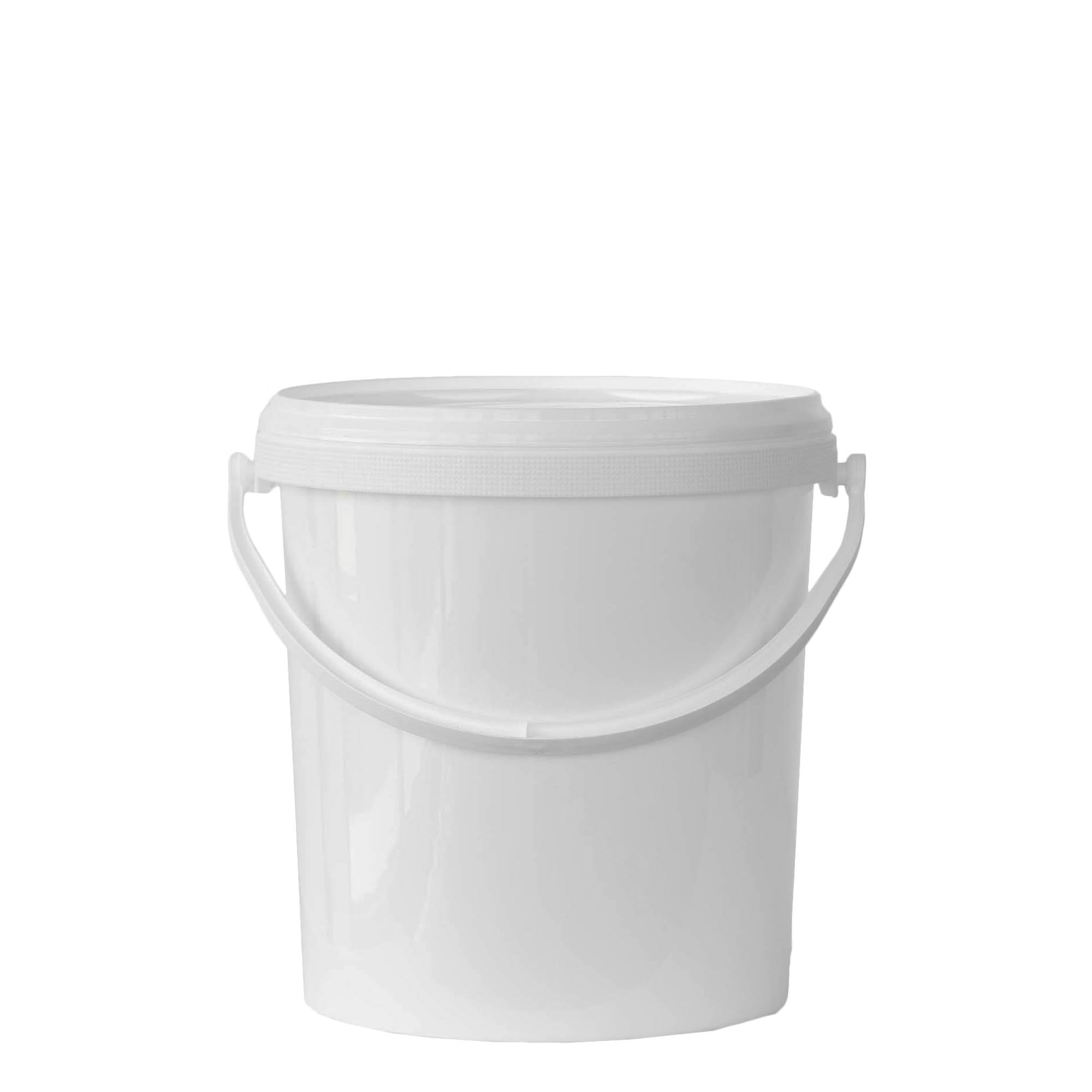 6 l găleată, plastic PP, albă 6 l găleată, plastic PP, albă