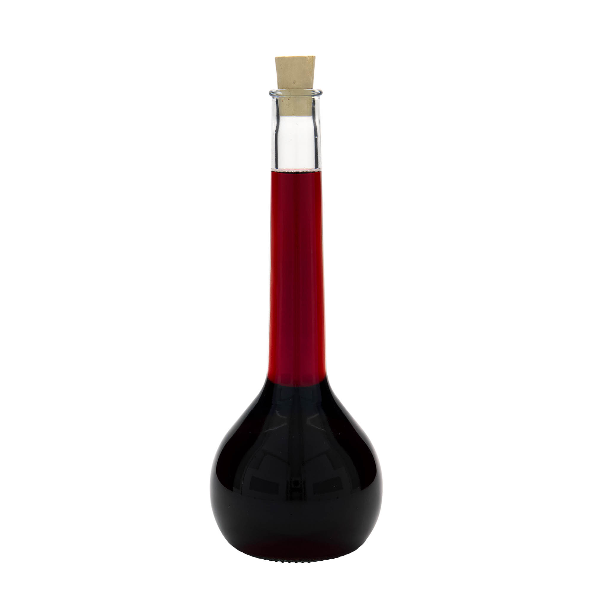 Sticlă de sticlă de 500 ml „Tulipano”, gura: dop de plută Sticlă de sticlă de 500 ml „Tulipano”, gura: dop de plută