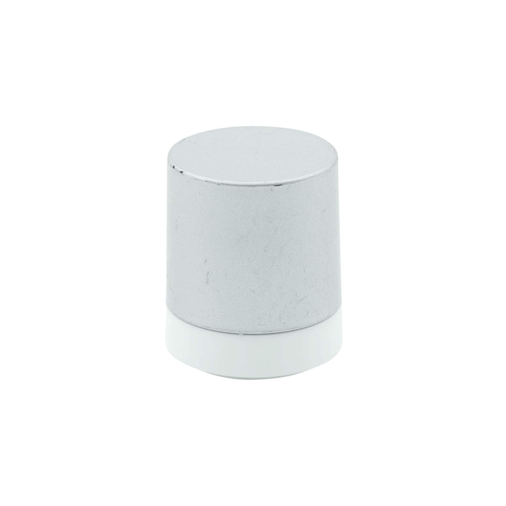 Cap de pompă distribuitor airless „Micro”, plastic PP, argintiu