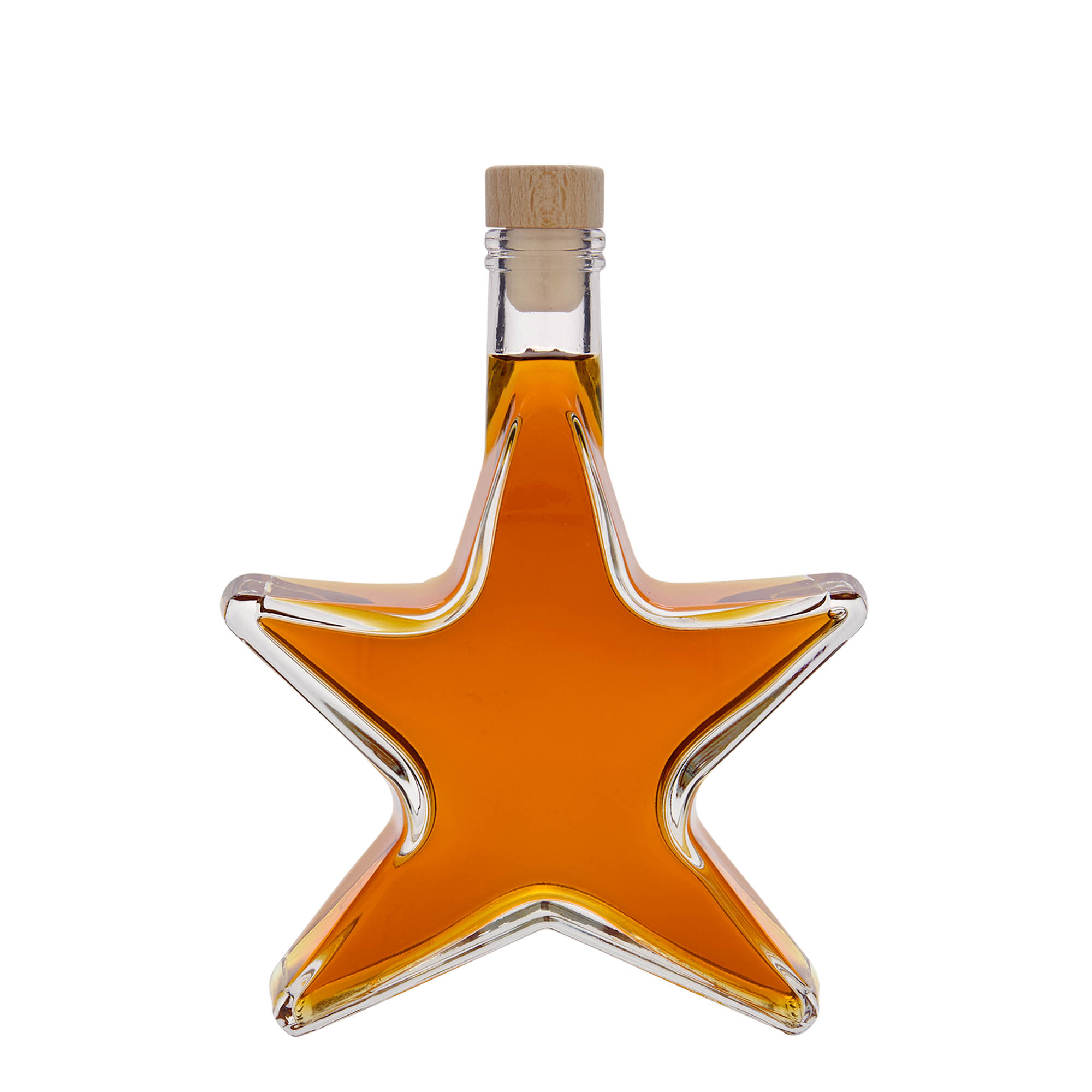 Sticlă de sticlă de 350 ml „Stea”, gura: plută Sticlă de sticlă de 350 ml „Stea”, gura: plută