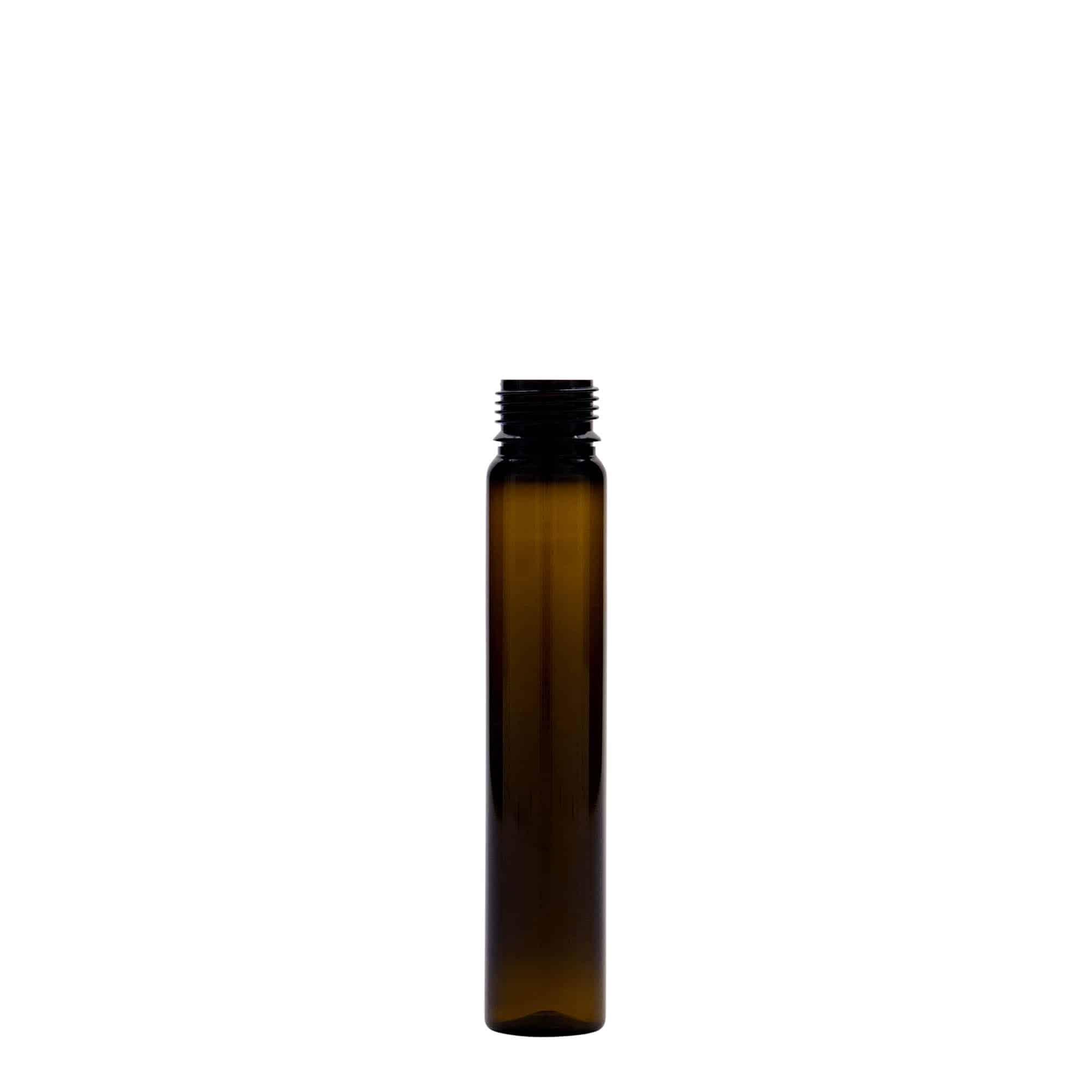 25 ml tuburi PET, plastic, maro, gură: capac cu filet 25 ml tuburi PET, plastic, maro, gură: capac cu filet