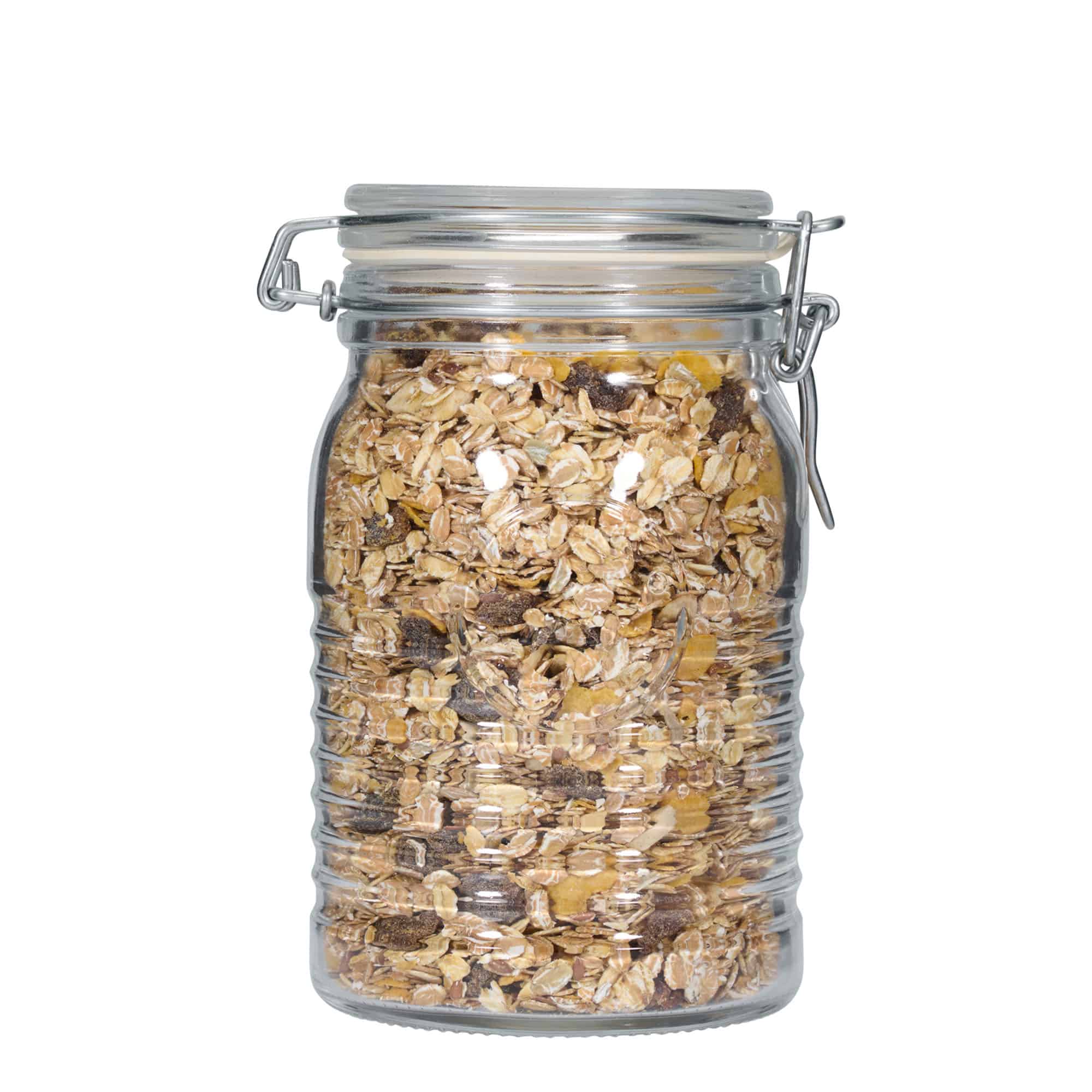 1.000 ml borcan cu clemă de sârmă „Officina 1825”, gura: închidere cu clemă de sârmă