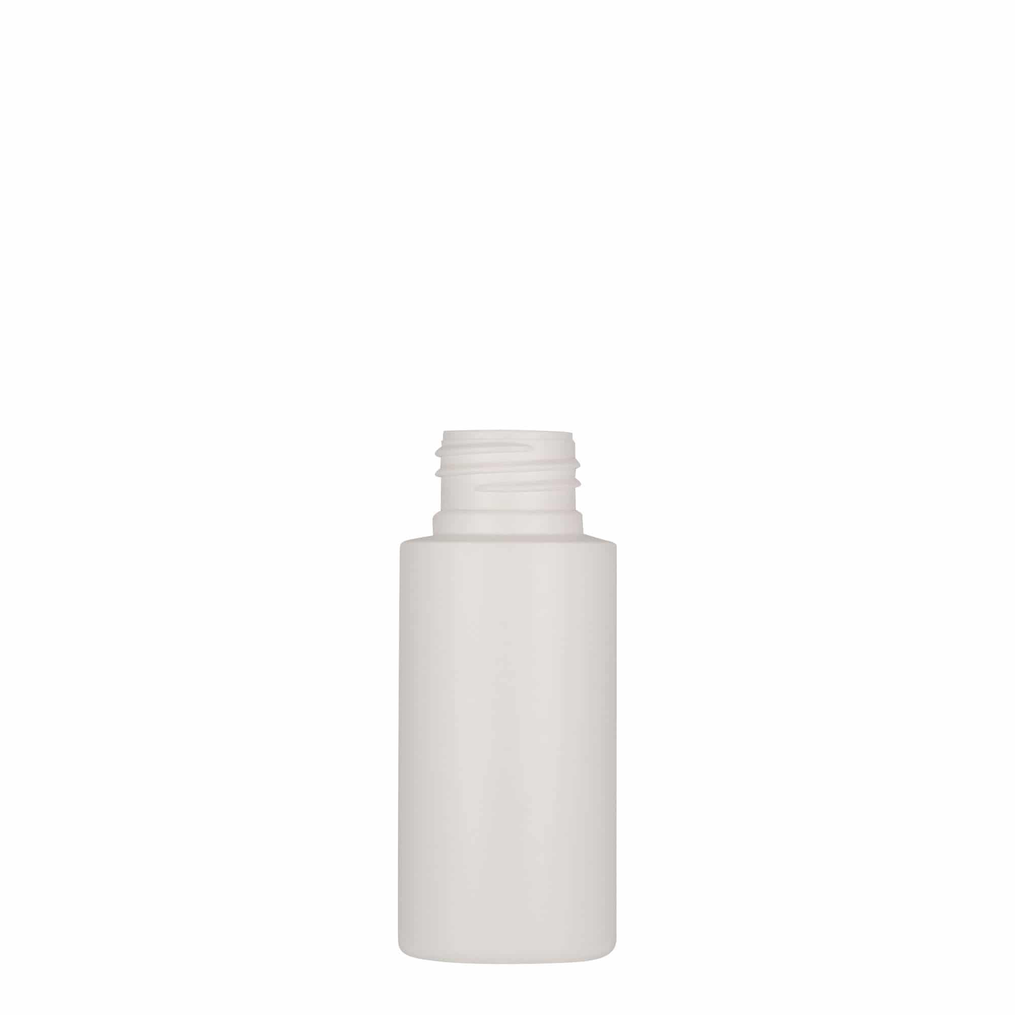 Flacon din plastic de 50 ml „Pipe”, HDPE, alb, gura: 24/410