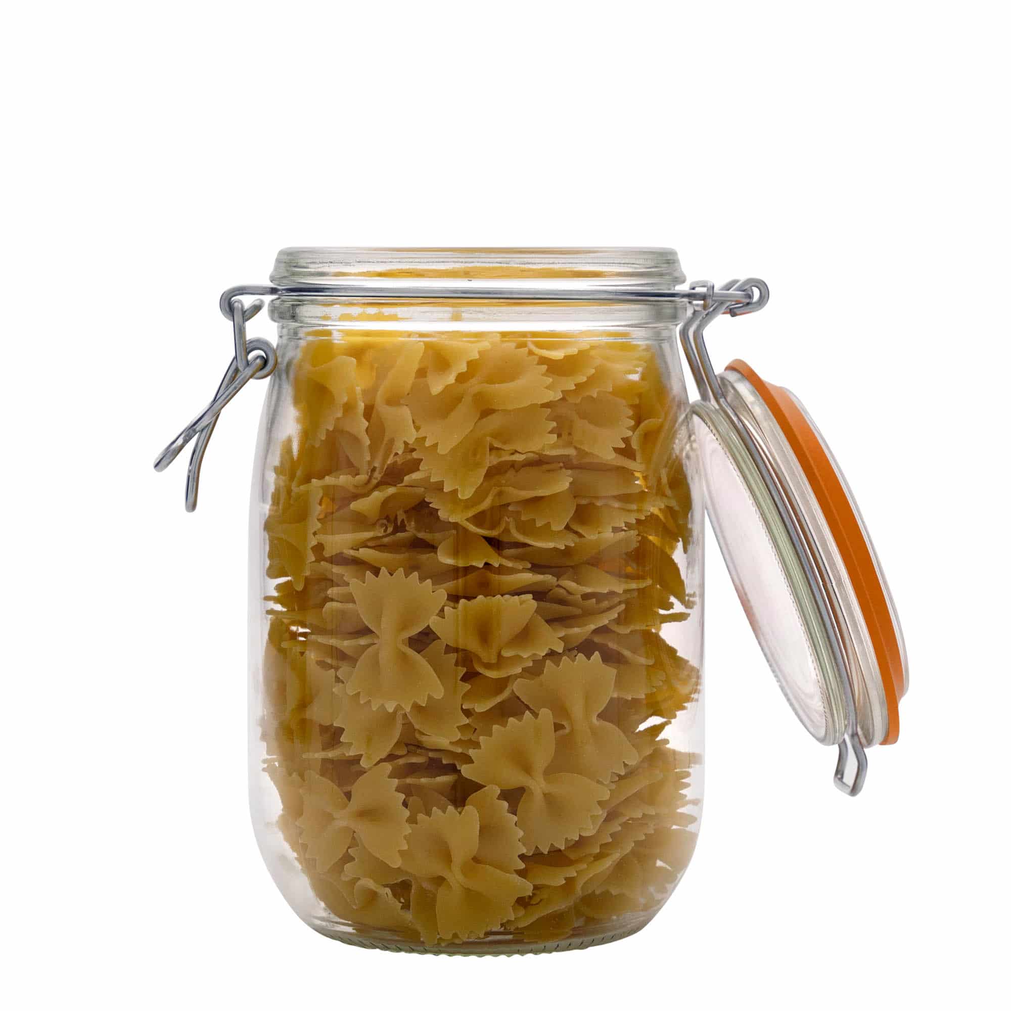 1.000 ml borcan cu clemă metalică „Le Parfait Super Bocal”, deschidere: închidere cu clemă metalică 1.000 ml borcan cu clemă metalică „Le Parfait Super Bocal”, deschidere: închidere cu clemă metalică
