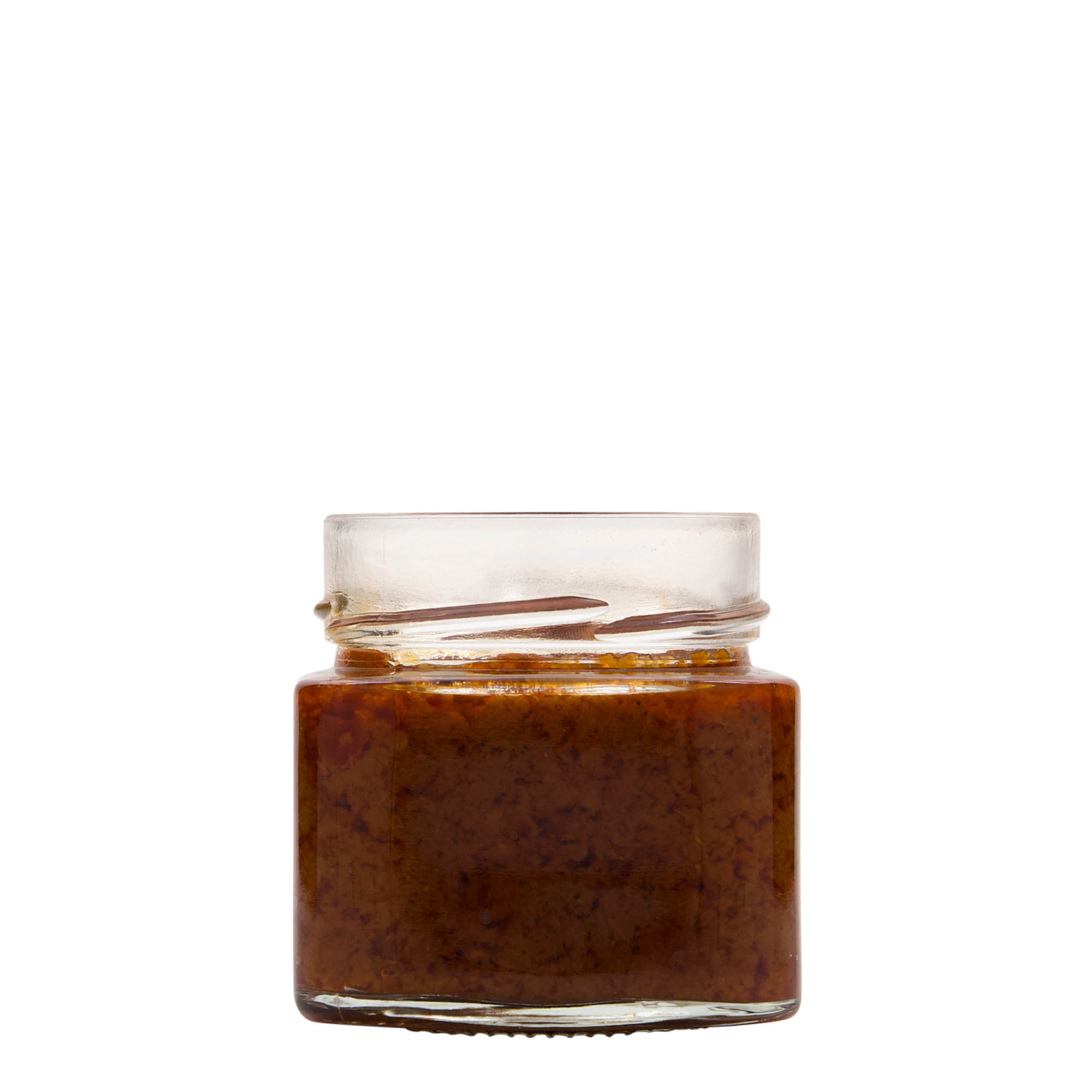 212 ml borcan pătrat 'Kimba', gura: Extra-Deep-Twist-Off (EDTO 70) 212 ml borcan pătrat 'Kimba', gura: Extra-Deep-Twist-Off (EDTO 70)