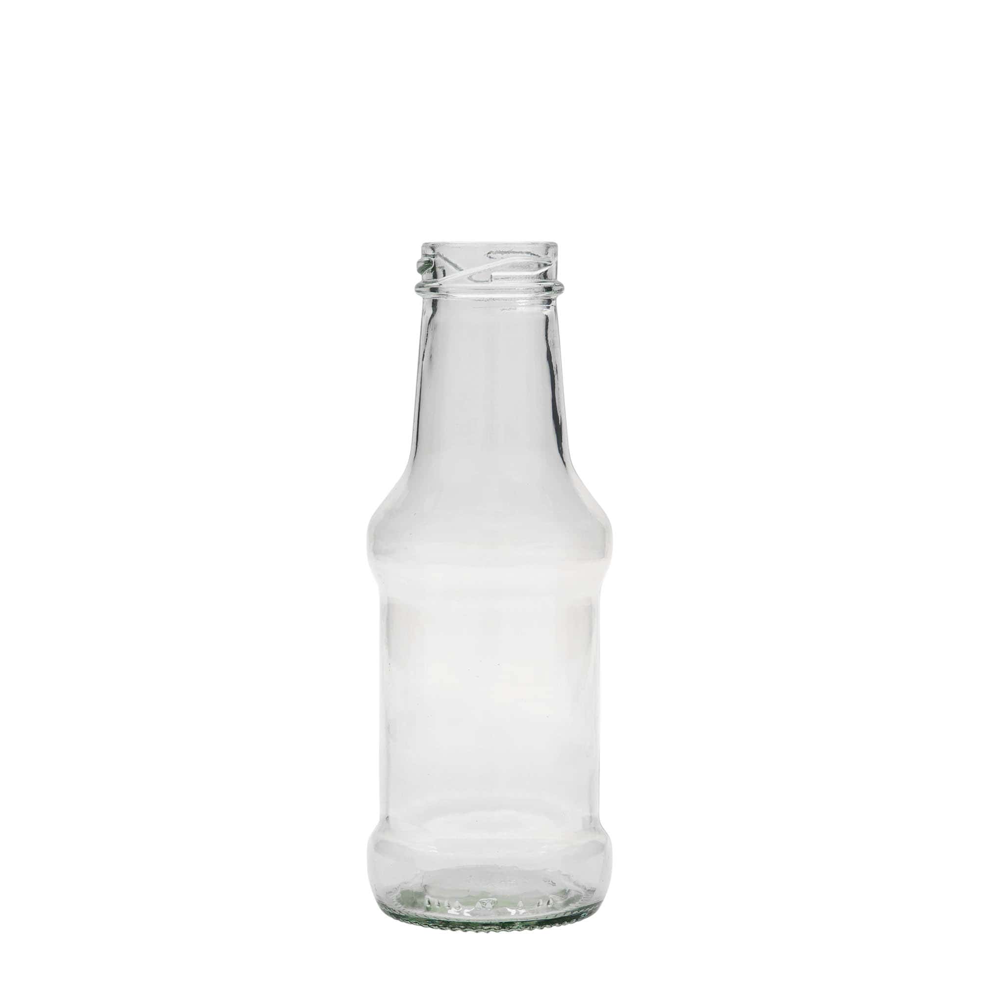 250 ml sticlă pentru sos, sticlă, gura: Twist-Off (TO 38)