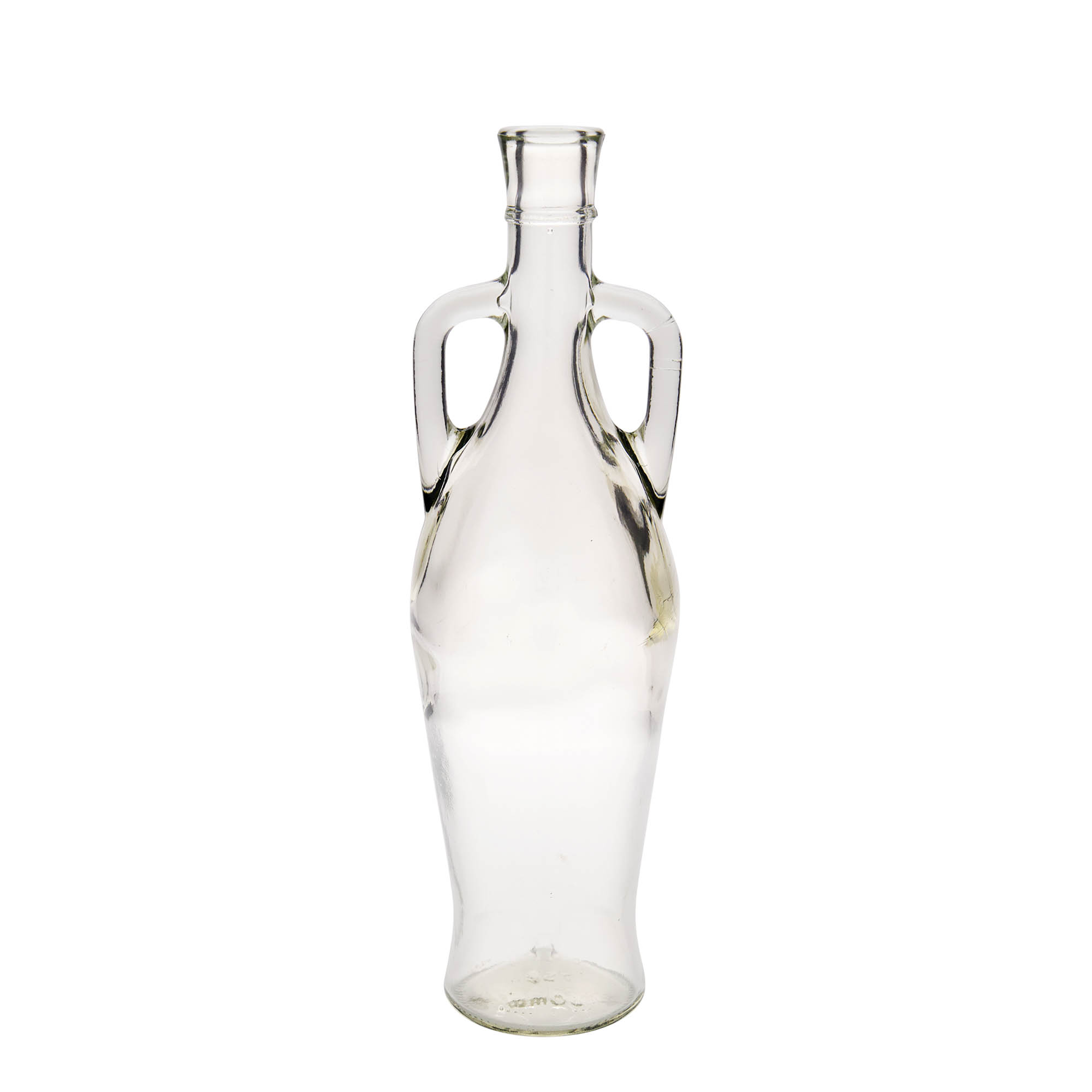Sticlă de sticlă de 750 ml „Amforă”, gura: dop de plută Sticlă de sticlă de 750 ml „Amforă”, gura: dop de plută