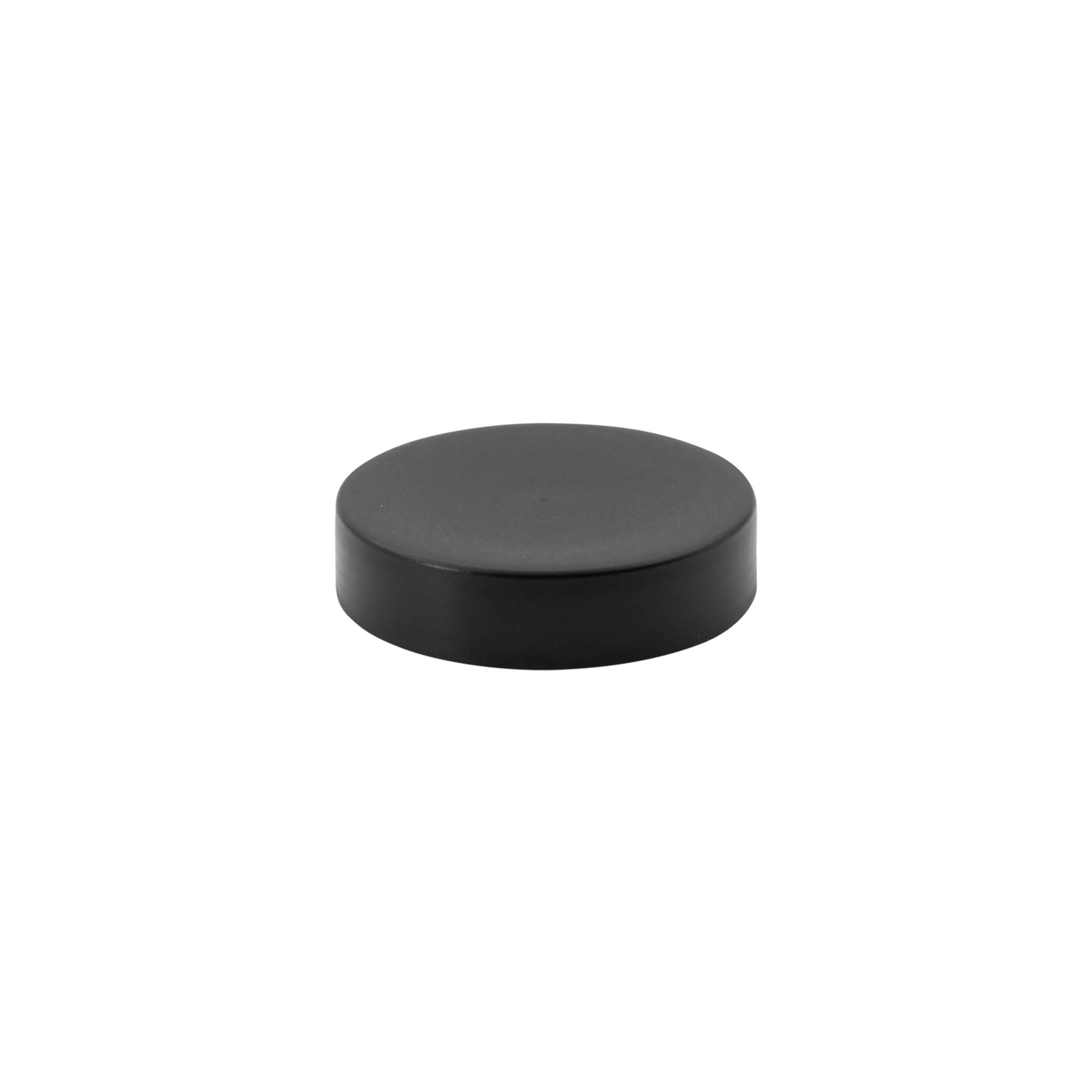 Capac cu filet pentru 50 ml „Antonella”, plastic PP, negru Capac cu filet pentru 50 ml „Antonella”, plastic PP, negru