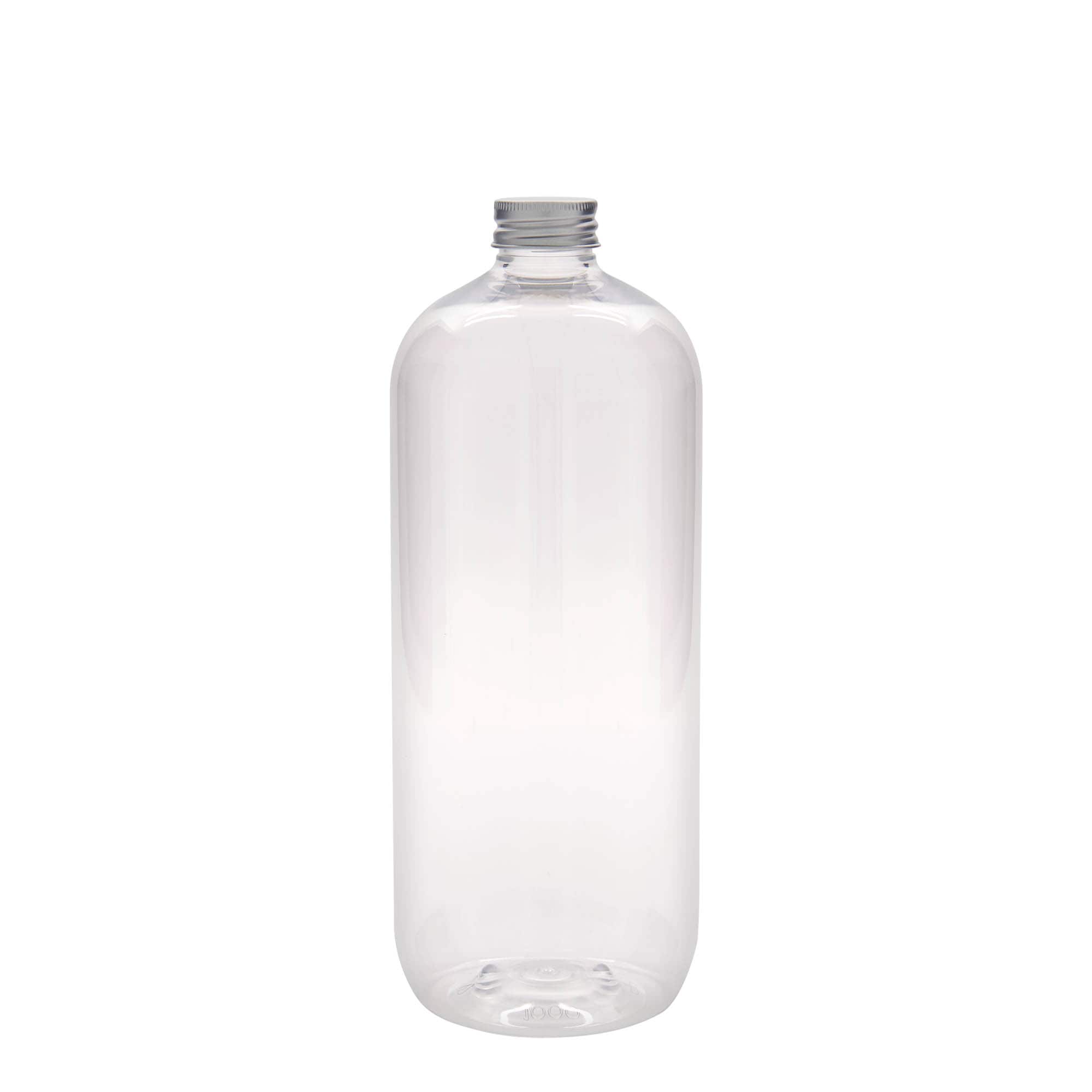 1.000 ml sticlă PET „Boston”, plastic, gura: 28/410