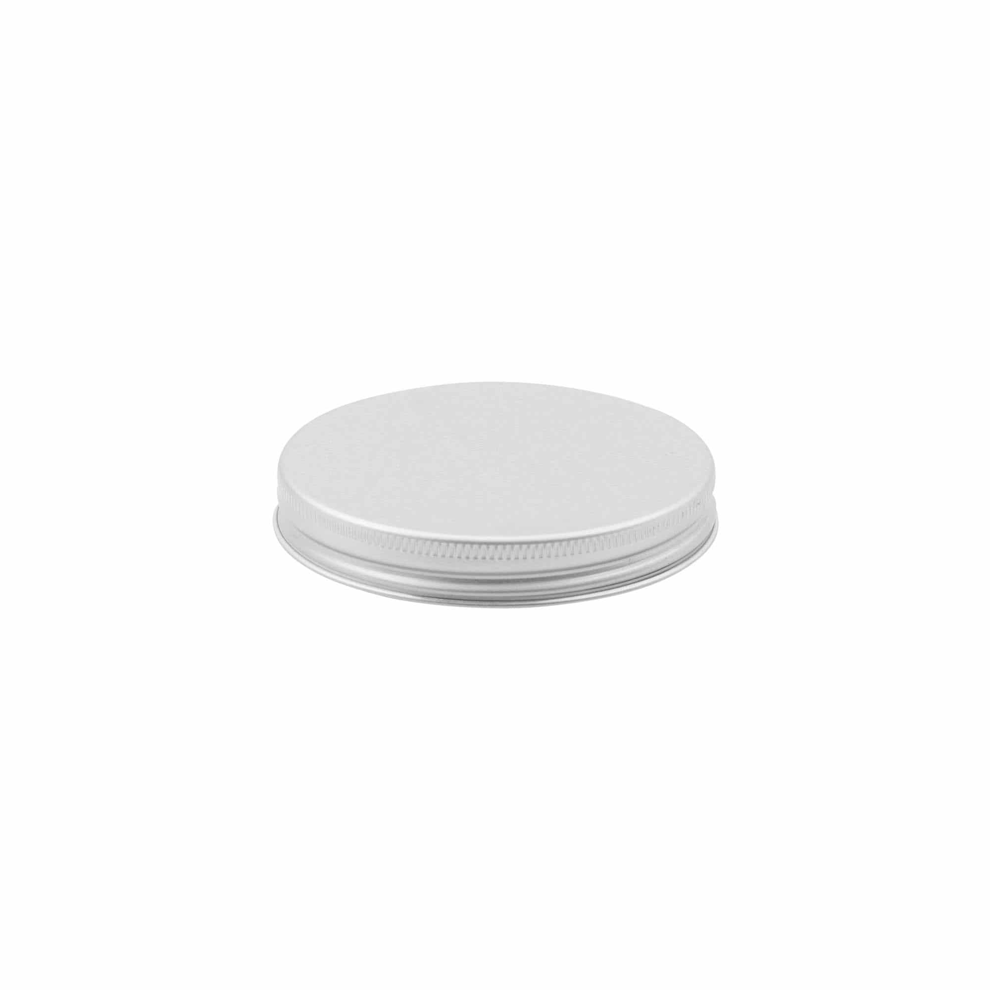Capac cu filet, metalic, argintiu, pentru gura: 70/400