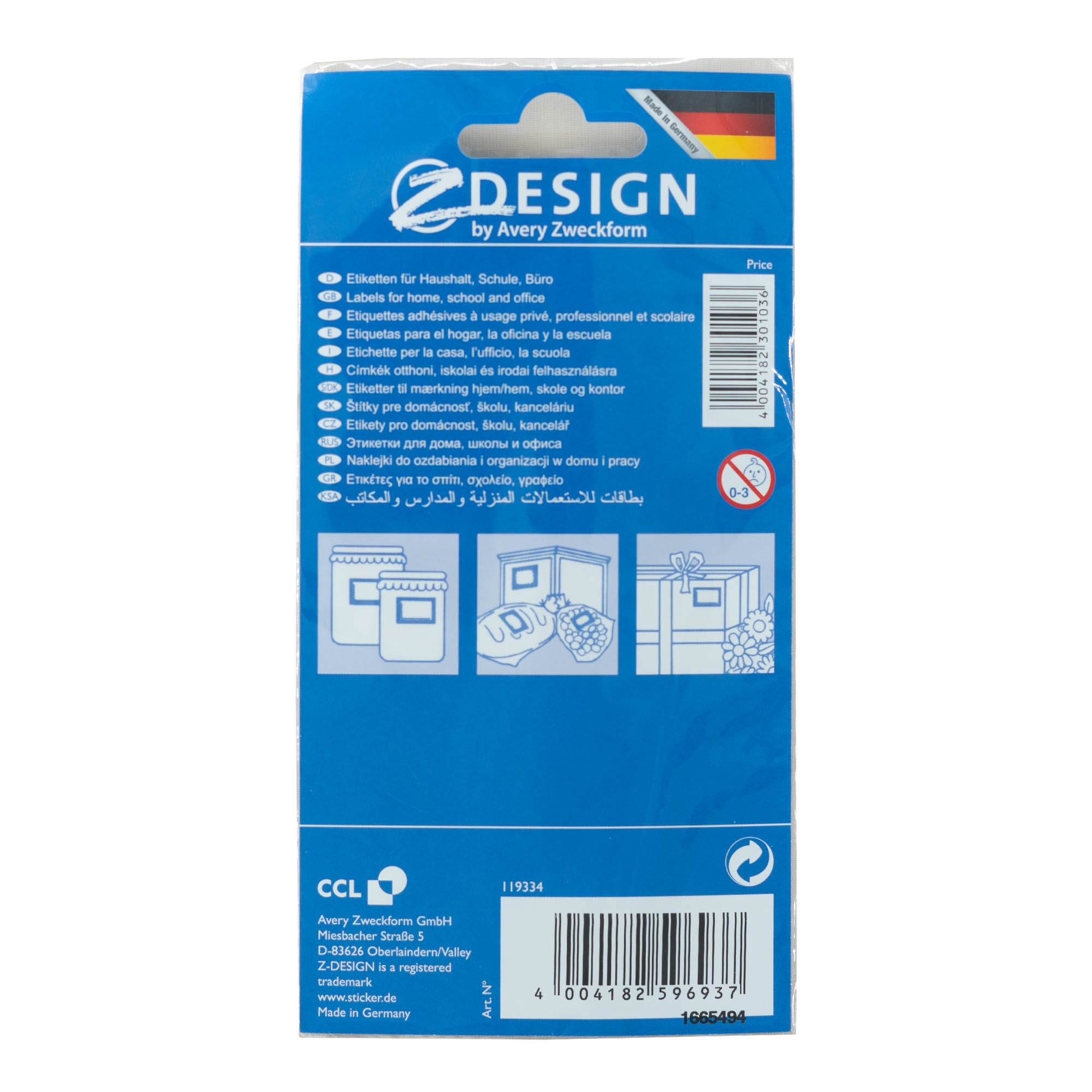 Zweckform etichete „Cadru fructe”, dreptunghiulare, hârtie, multicolor Zweckform etichete „Cadru fructe”, dreptunghiulare, hârtie, multicolor