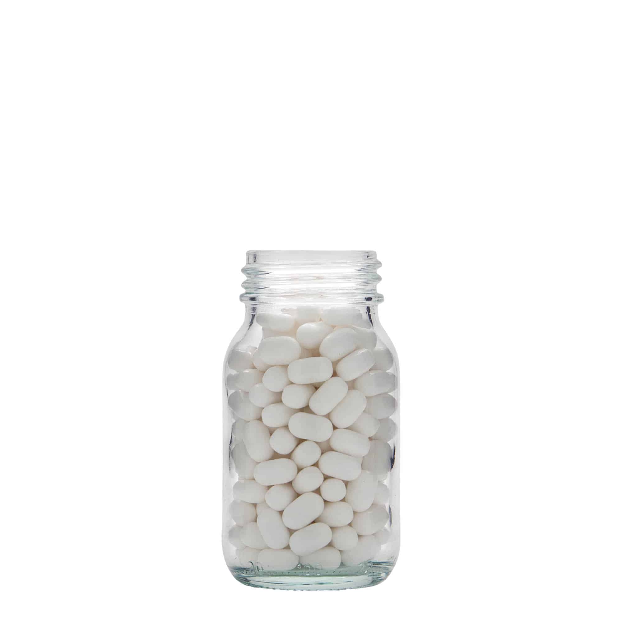 100 ml sticlă cu gât larg, deschidere: DIN 40 100 ml sticlă cu gât larg, deschidere: DIN 40