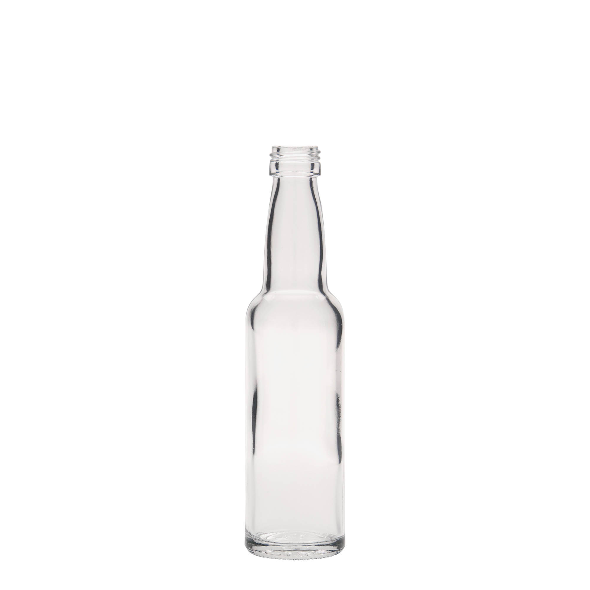 Sticlă de sticlă de 100 ml „Proba”, gura: PP 22 Sticlă de sticlă de 100 ml „Proba”, gura: PP 22
