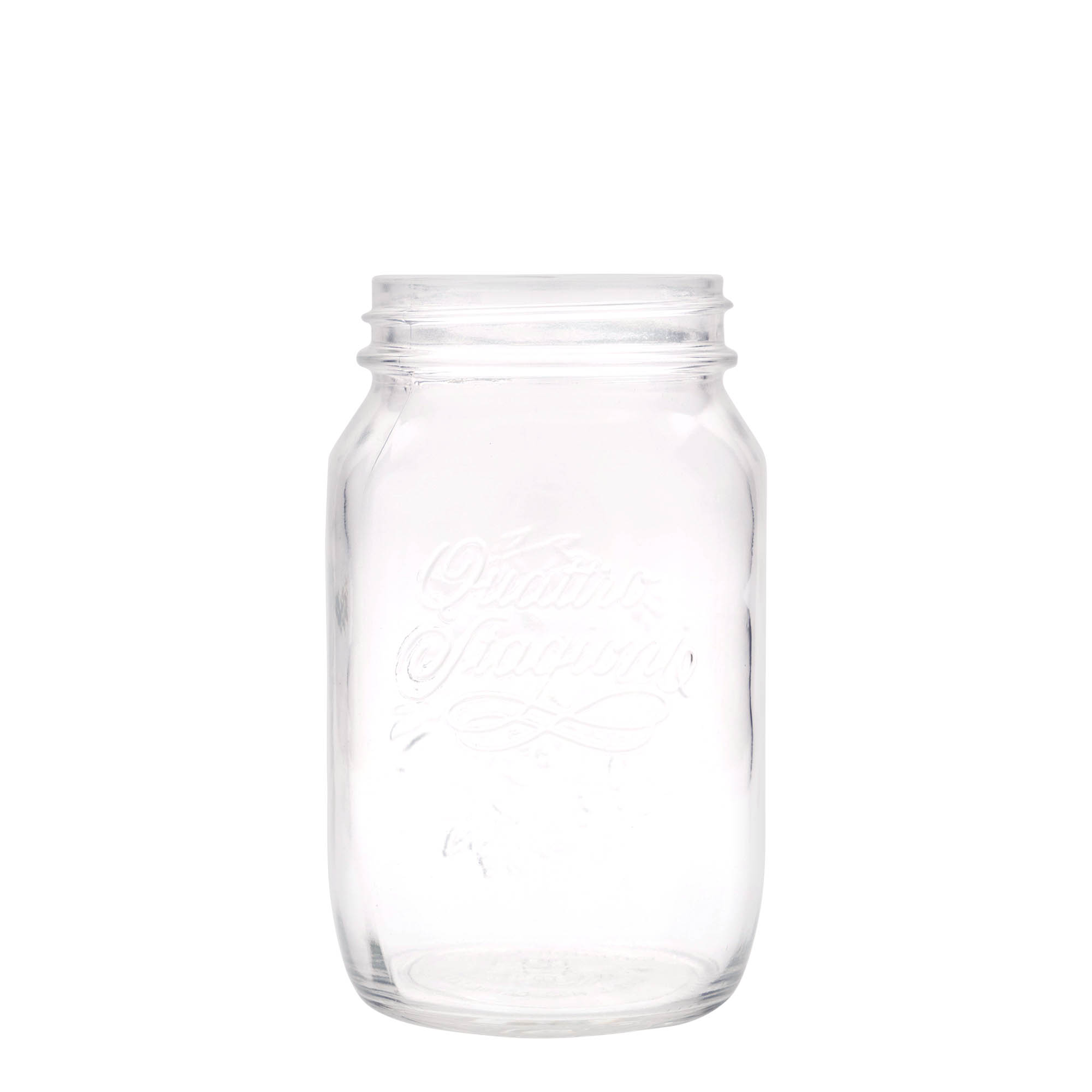 1.000 ml sticlă „Quattro Stagioni”, gură: capac cu filet
