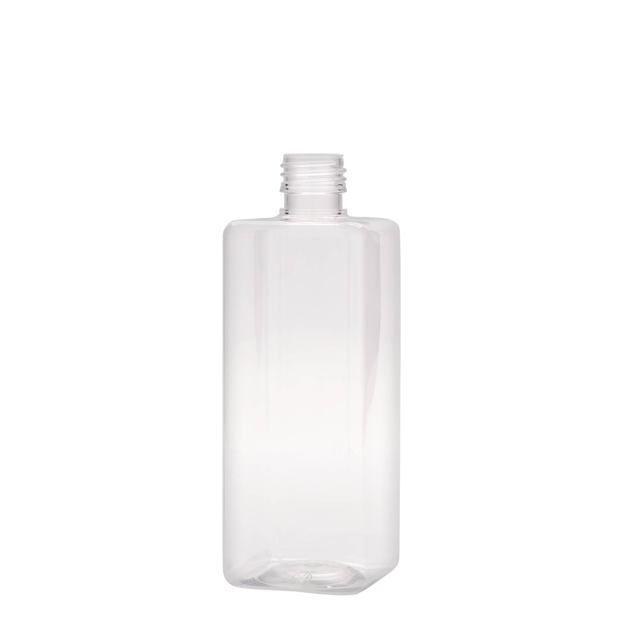 Sticlă PET 500 ml „Karl”, pătrată, plastic, gura: PP 28