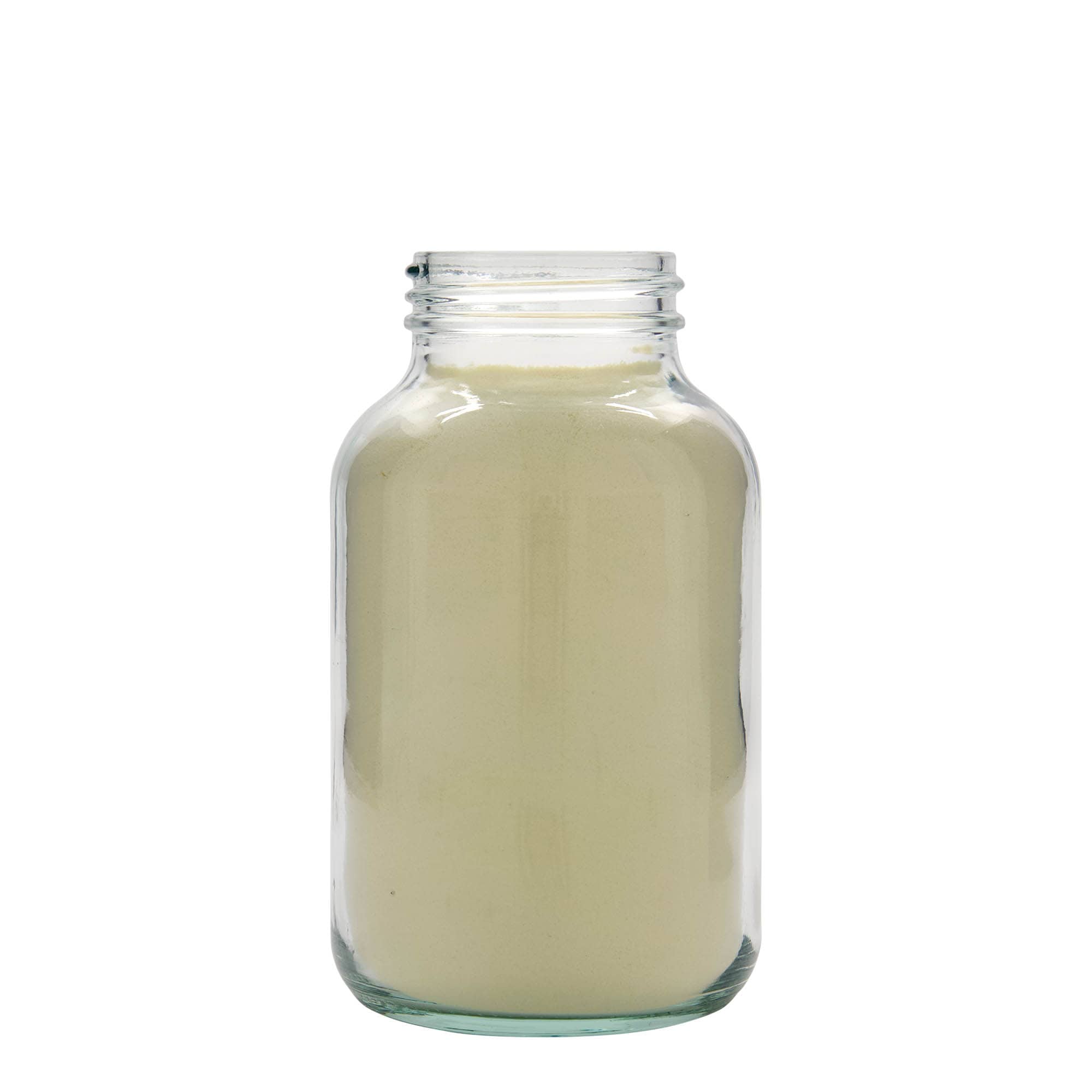 1.000 ml borcan cu gât larg, deschidere: DIN 68 1.000 ml borcan cu gât larg, deschidere: DIN 68