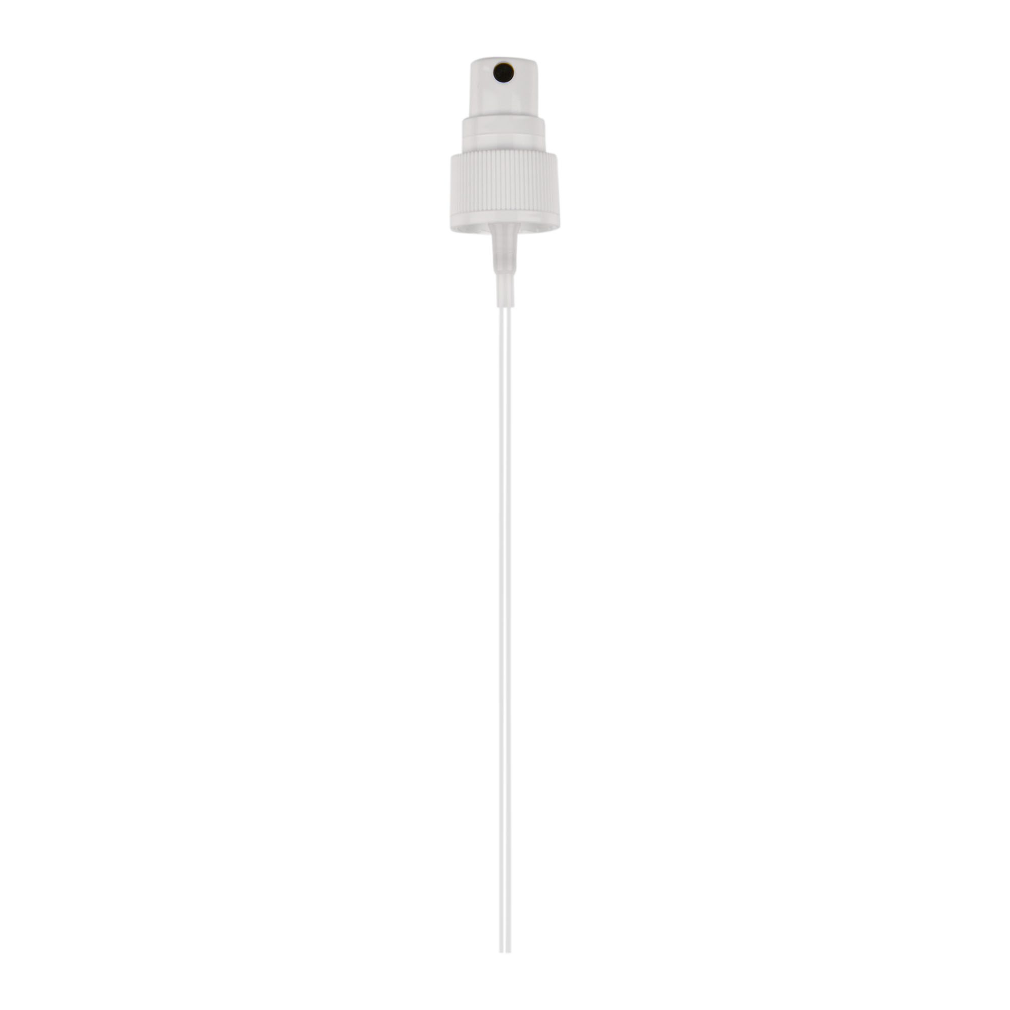 Capac cu filet pulverizator, plastic PP, alb, pentru gura: 20/410 Capac cu filet pulverizator, plastic PP, alb, pentru gura: 20/410