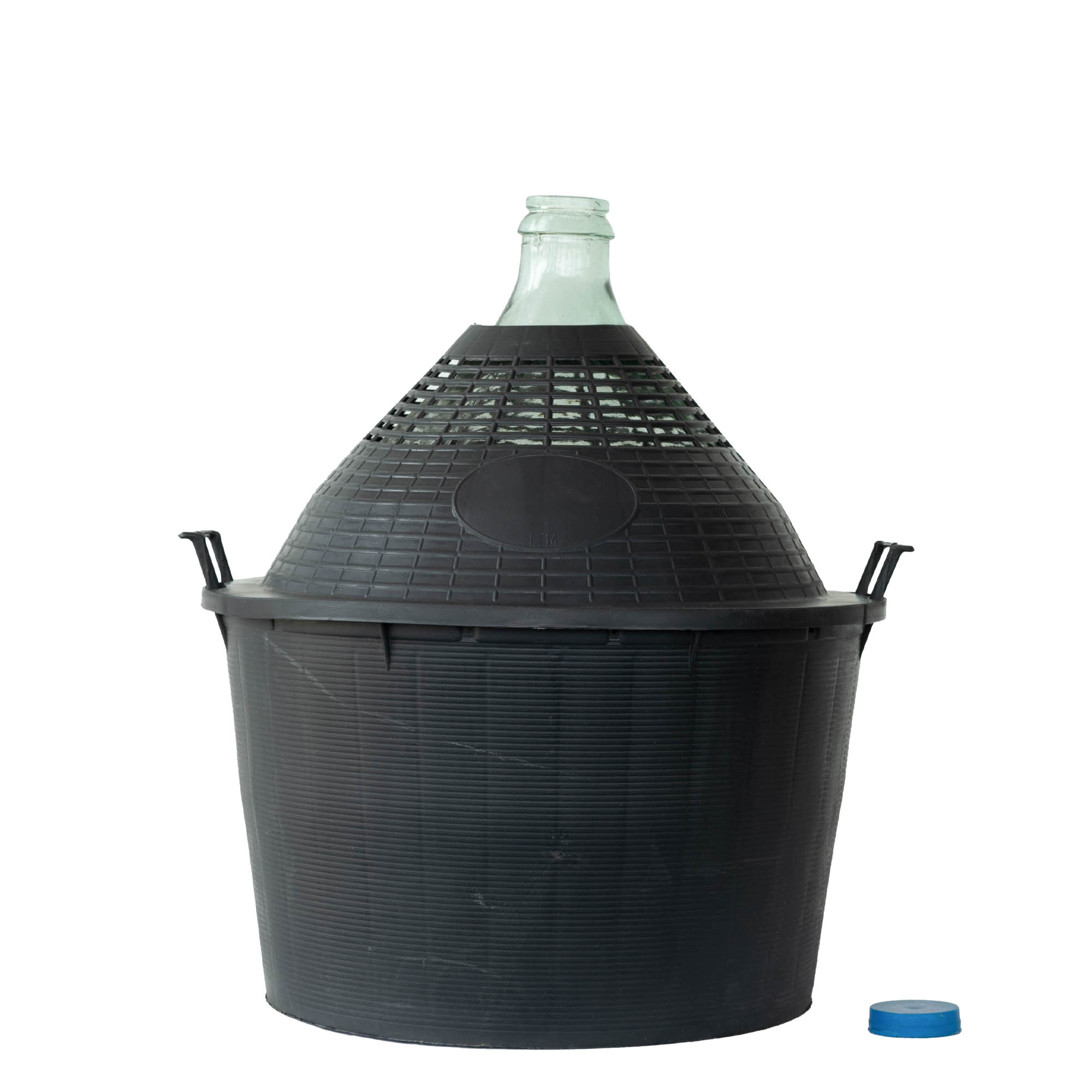 34 l butelie cu gât îngust, sticlă, gura: capac cu margine peste buza flaconului 34 l butelie cu gât îngust, sticlă, gura: capac cu margine peste buza flaconului