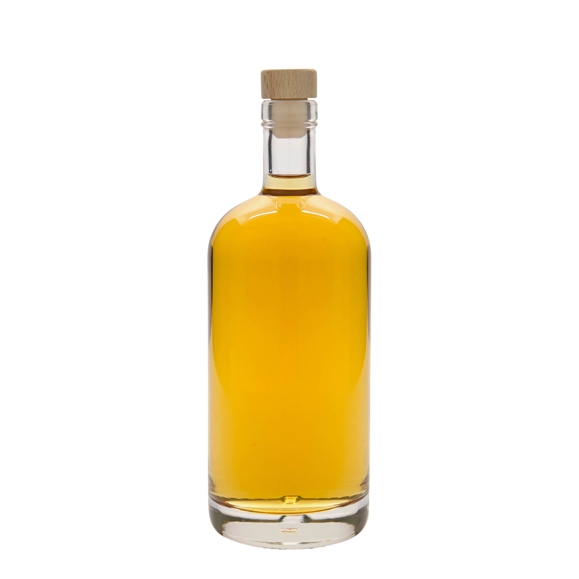 Sticlă de sticlă de 700 ml „Linea Uno”, gura: dop de plută Sticlă de sticlă de 700 ml „Linea Uno”, gura: dop de plută