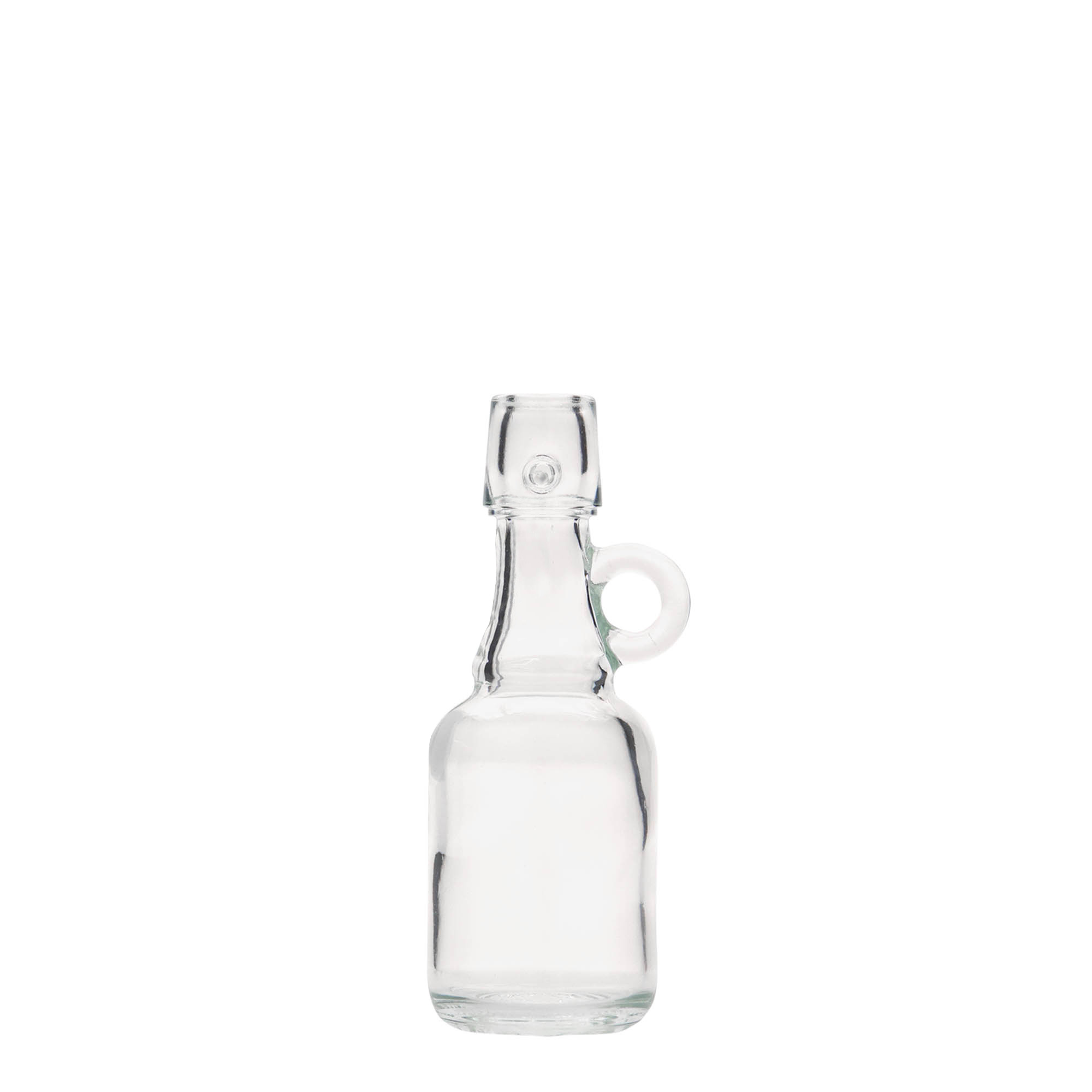 Sticlă de sticlă de 40 ml „Santos”, deschidere: capac cu balama Sticlă de sticlă de 40 ml „Santos”, deschidere: capac cu balama