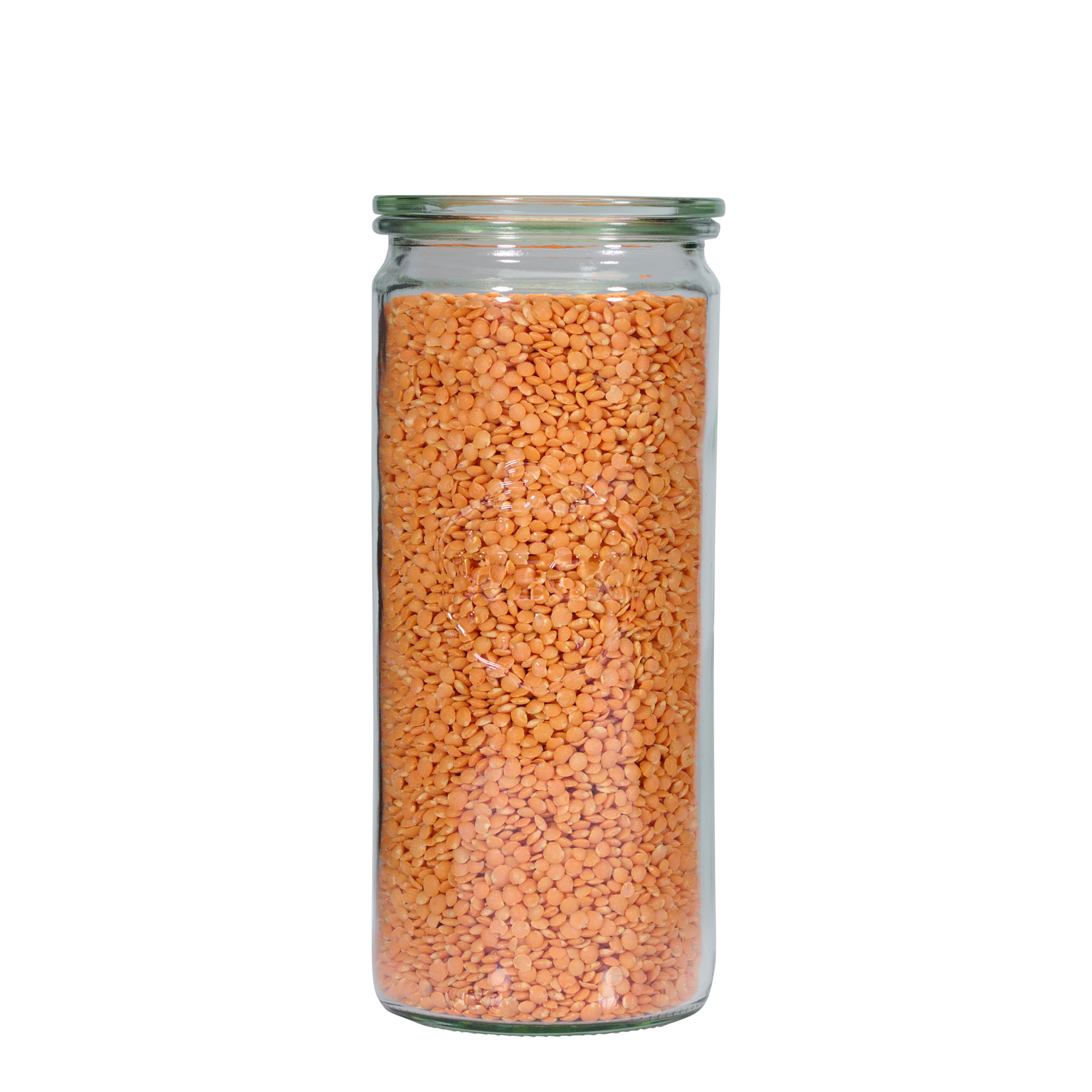 1.040 ml borcan cilindric WECK, gură: margine rotundă 1.040 ml borcan cilindric WECK, gură: margine rotundă