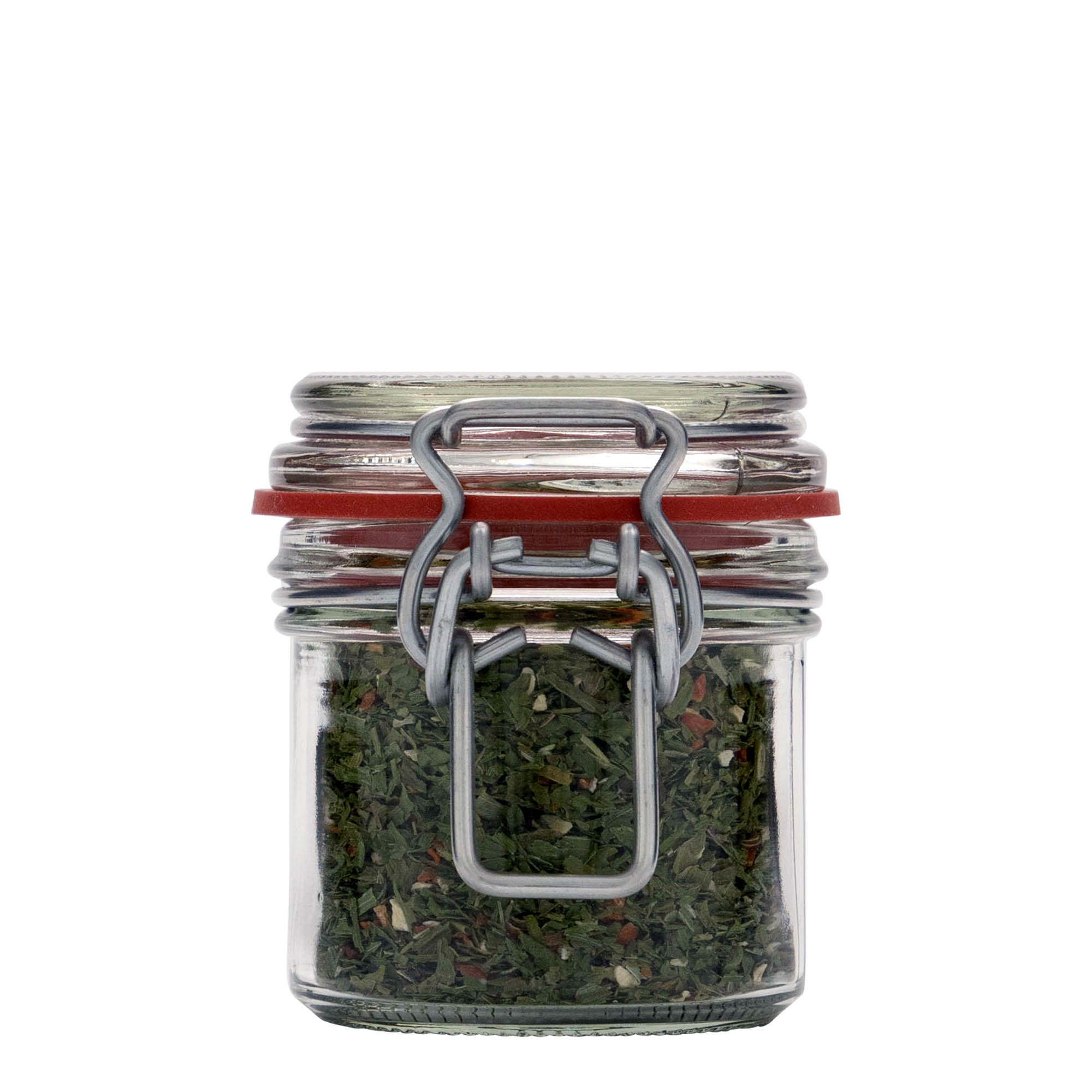 125 ml borcan cu clemă metalică, gura: închidere cu clemă metalică