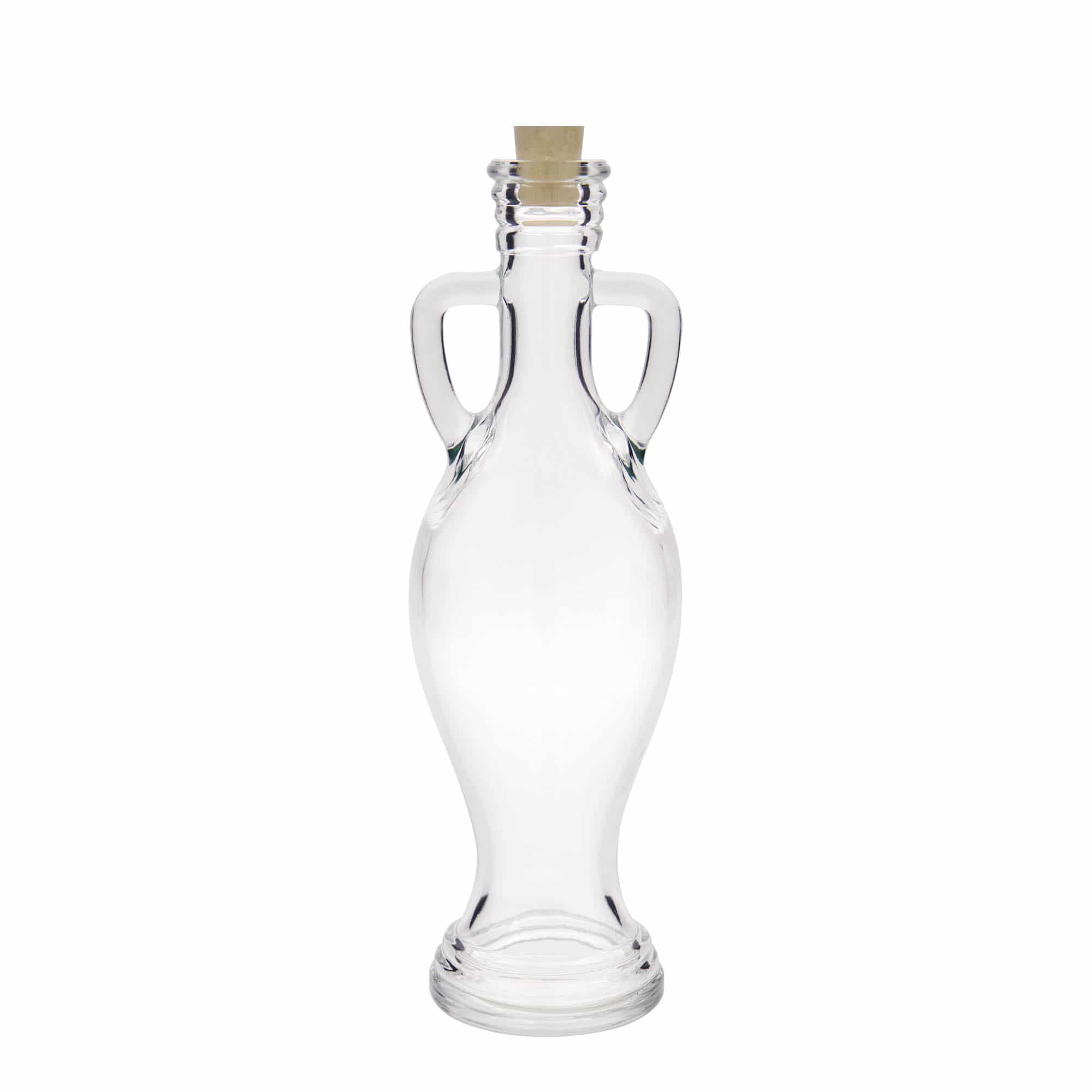 Sticlă de sticlă de 500 ml „Amforă”, gură: dop de plută