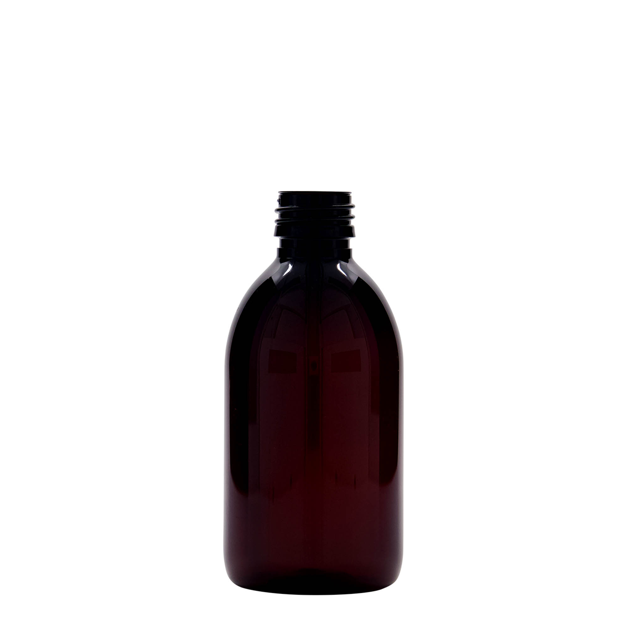 250 ml sticlă medicală PET, maro, plastic, gura: PP 28 250 ml sticlă medicală PET, maro, plastic, gura: PP 28