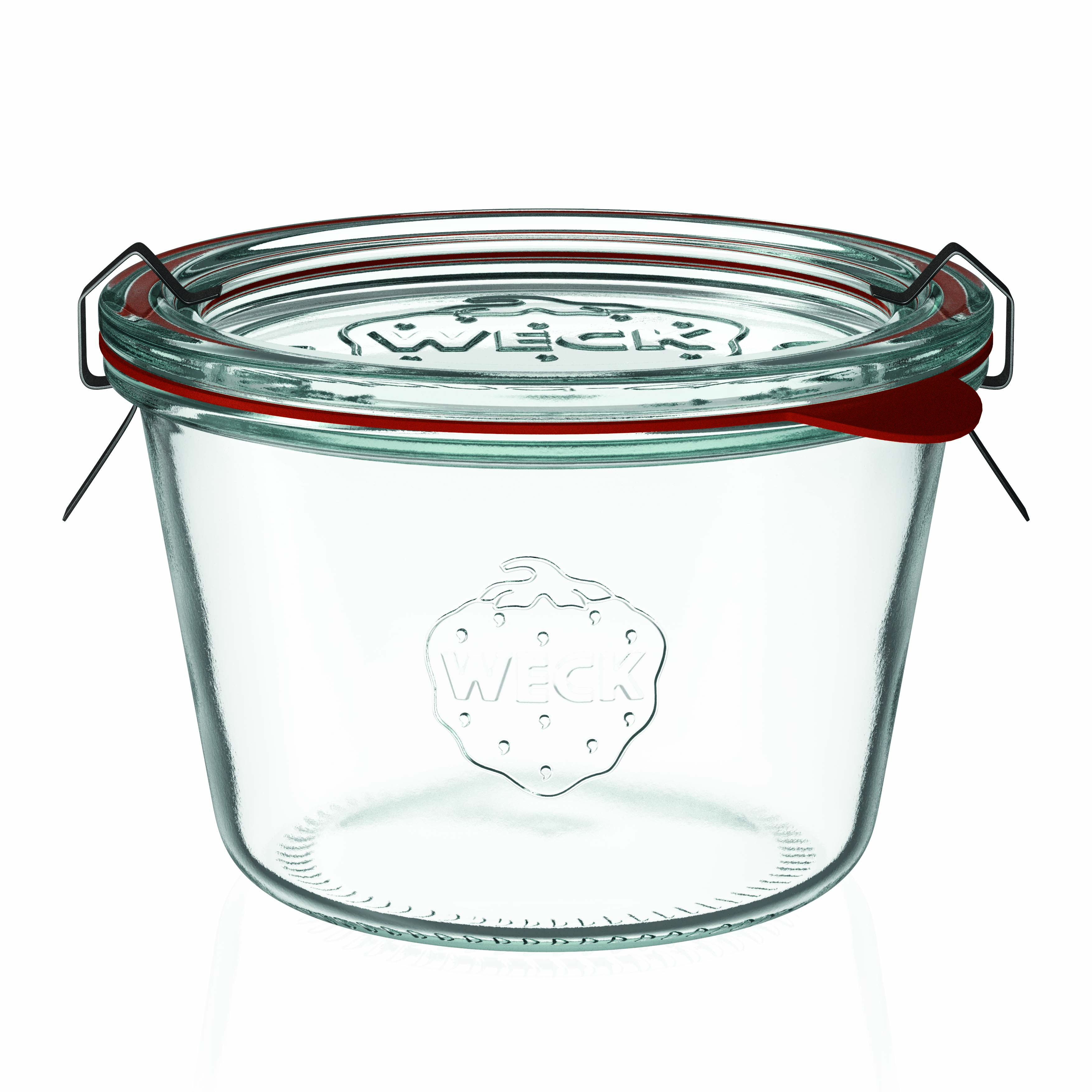 370 ml borcan WECK cu gura largă, margine rotundă