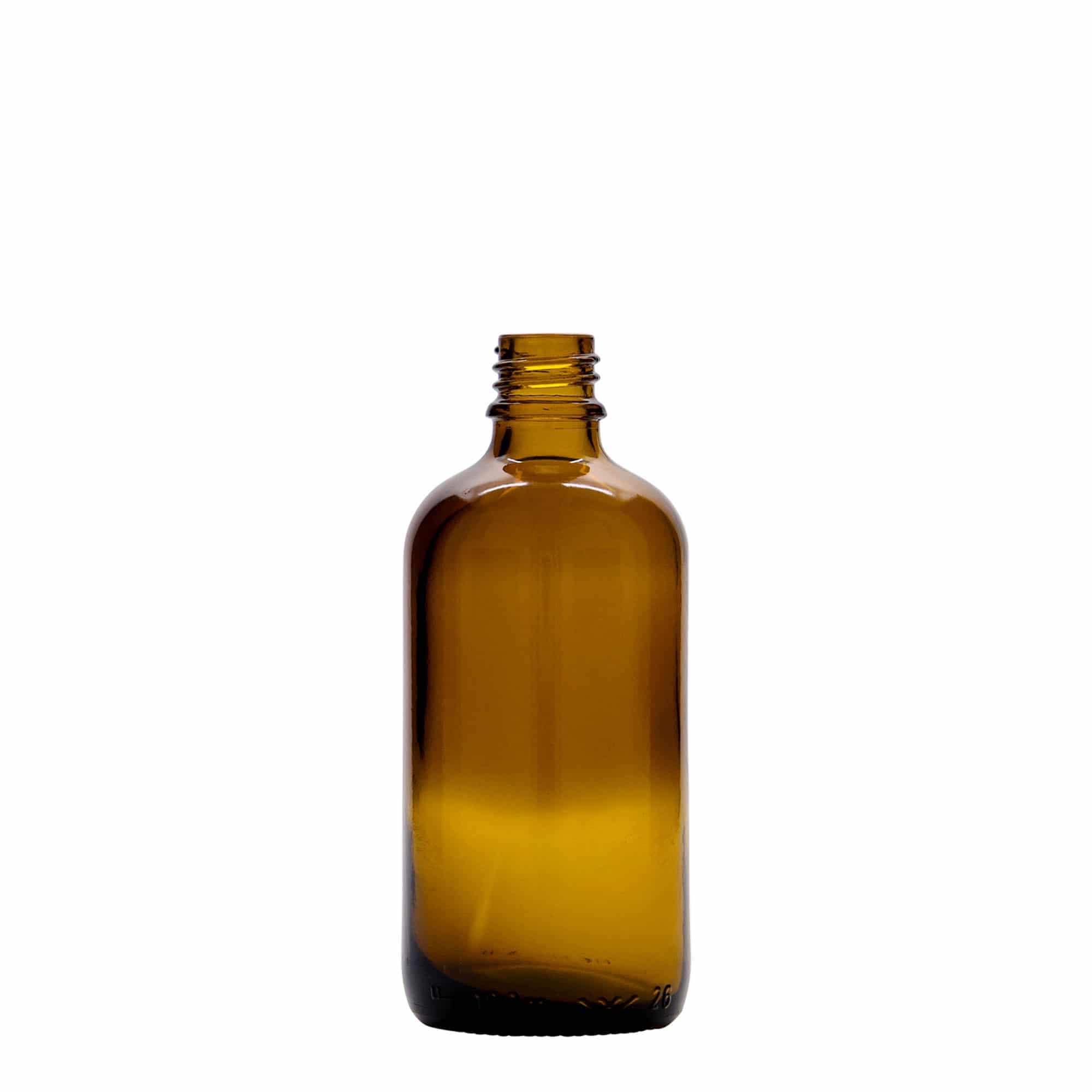 100 ml sticlă cu pipetă medicină, sticlă, maro-roșu, gura: DIN 18 100 ml sticlă cu pipetă medicină, sticlă, maro-roșu, gura: DIN 18