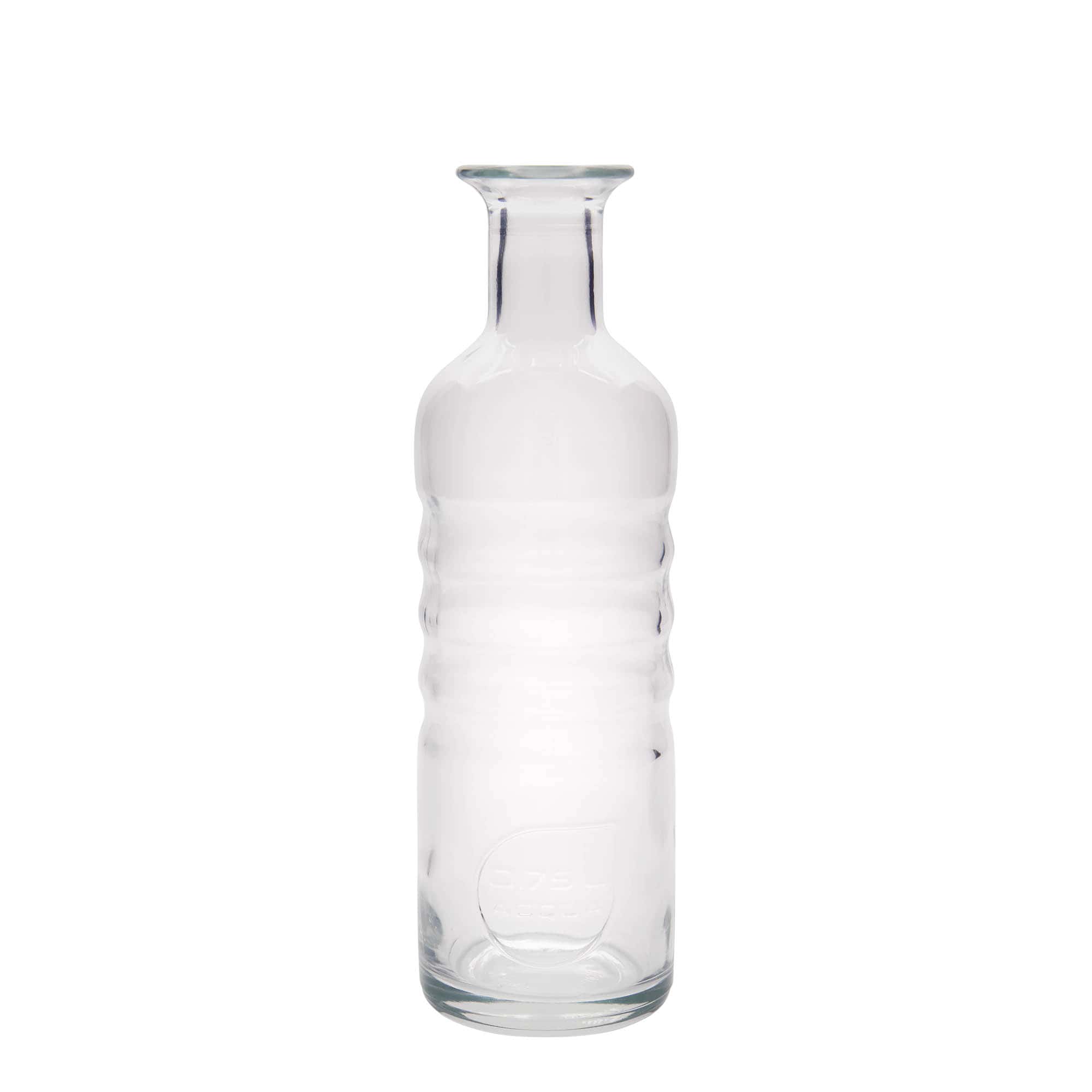 Sticlă de sticlă de 750 ml „Optima Acqua”, gura: plută